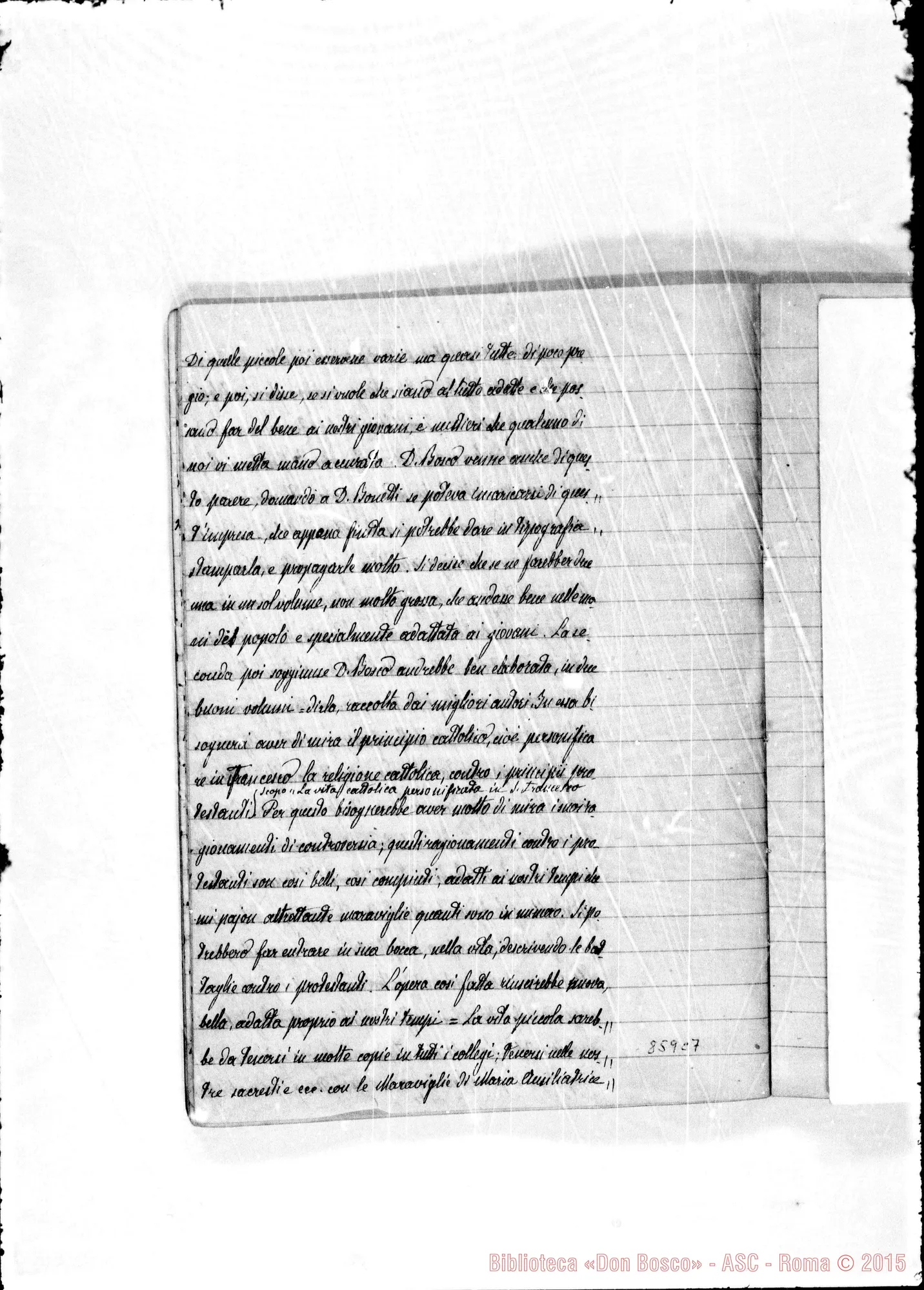 Fotogramma C 7 — Conferenze nell’anno 1876…