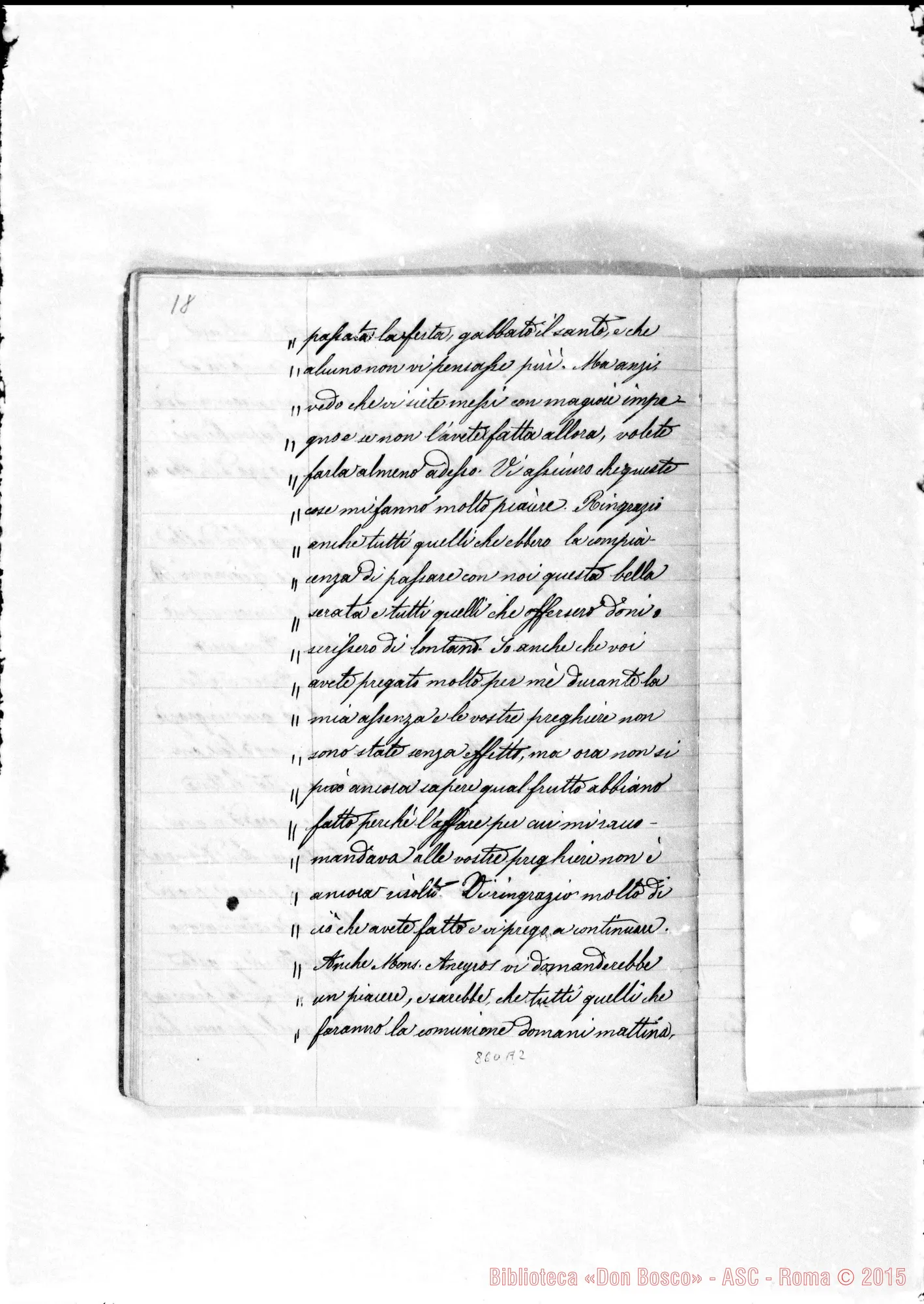 Fotogramma A 2 — Parole ai giovani: aprile-settembre 1877