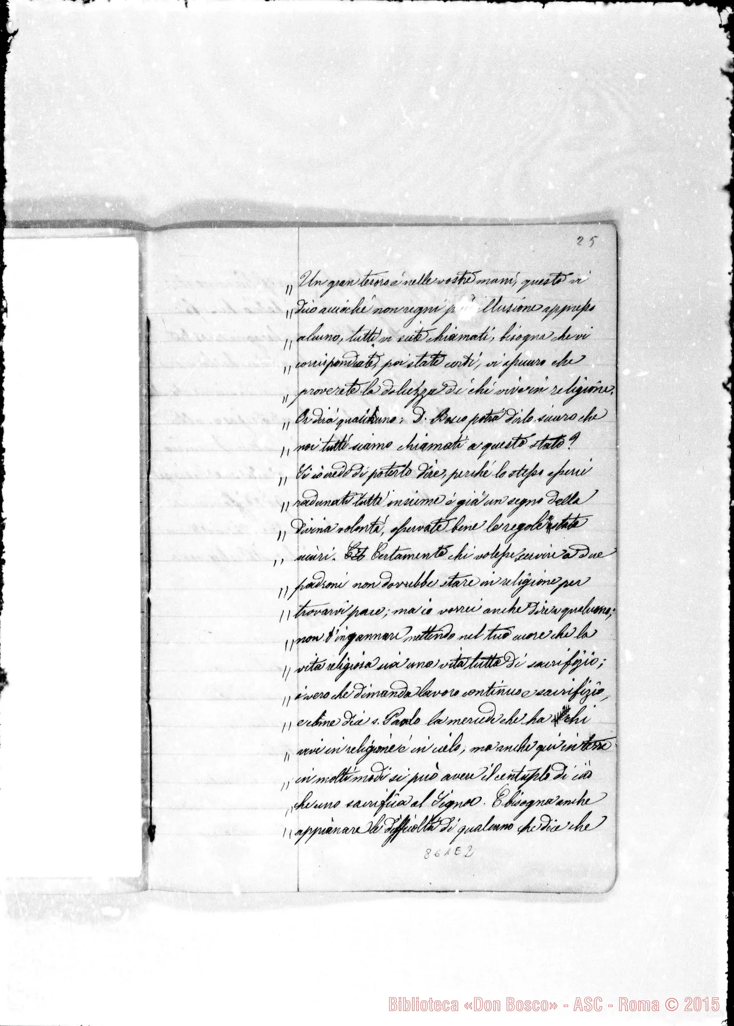 Fotogramma E 2 — Conferenze tra gii anni 1877-78