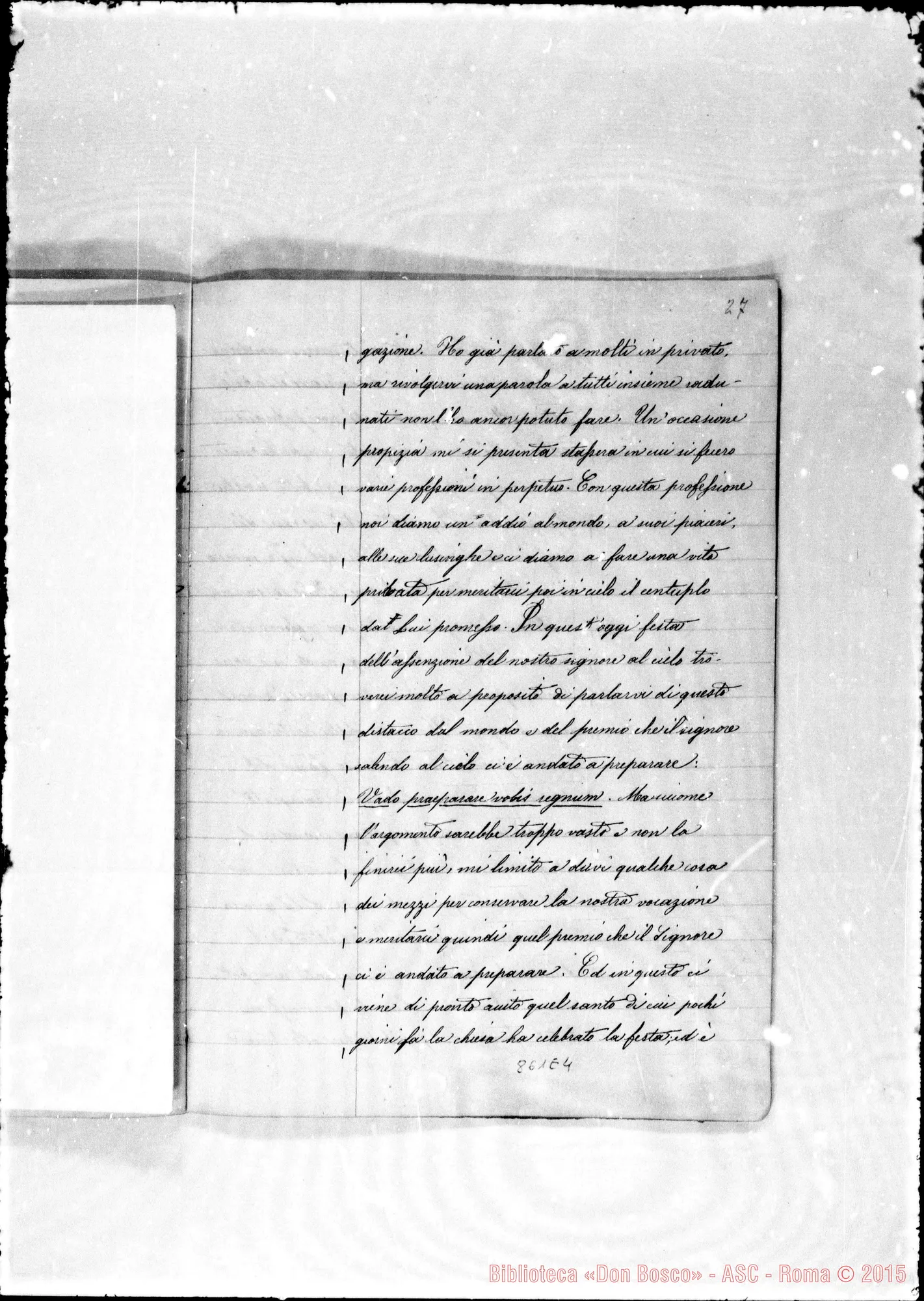 Fotogramma E 4 — Conferenze tra gii anni 1877-78