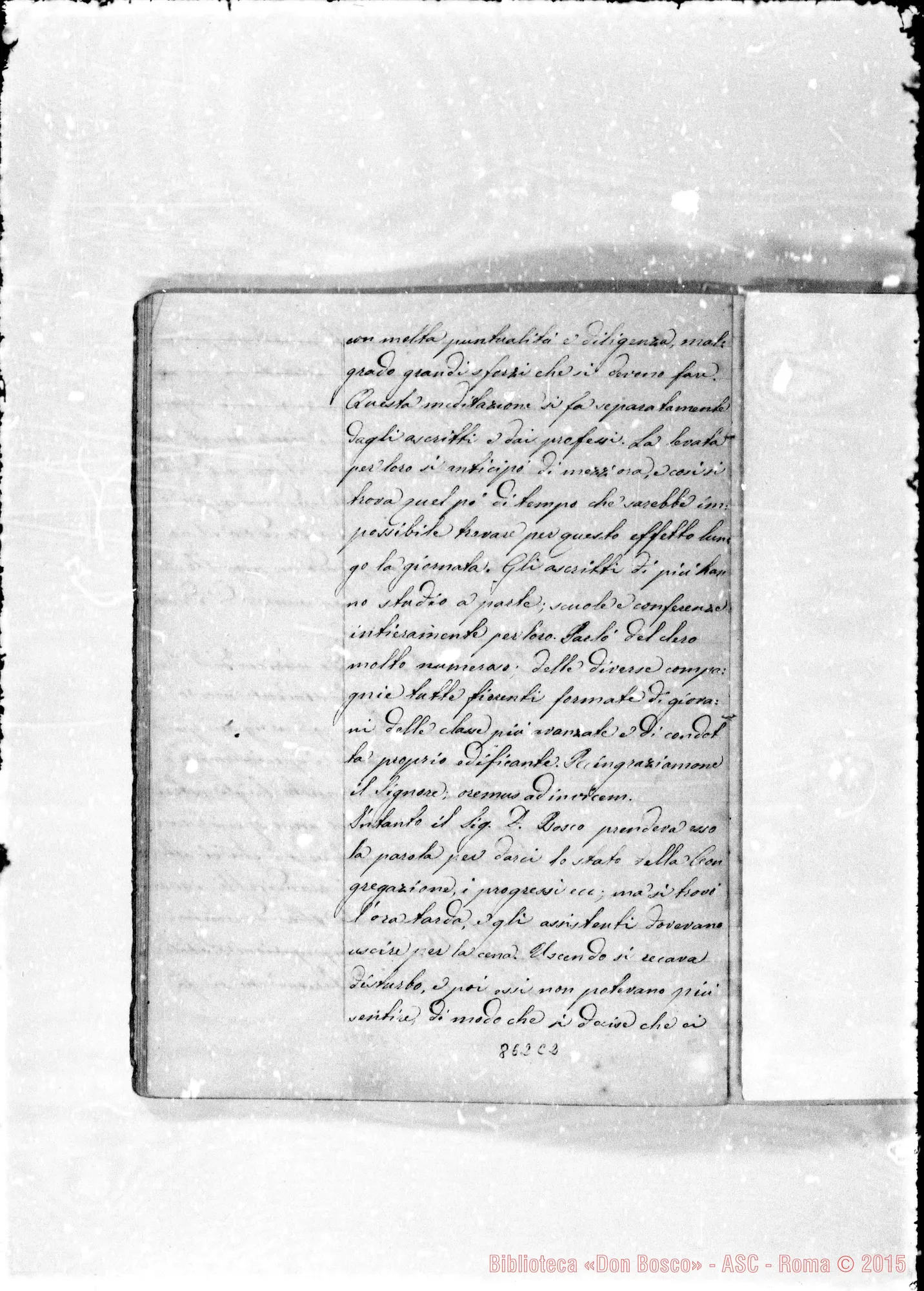 Fotogramma C 2 — Verbali di conferenze. 1875