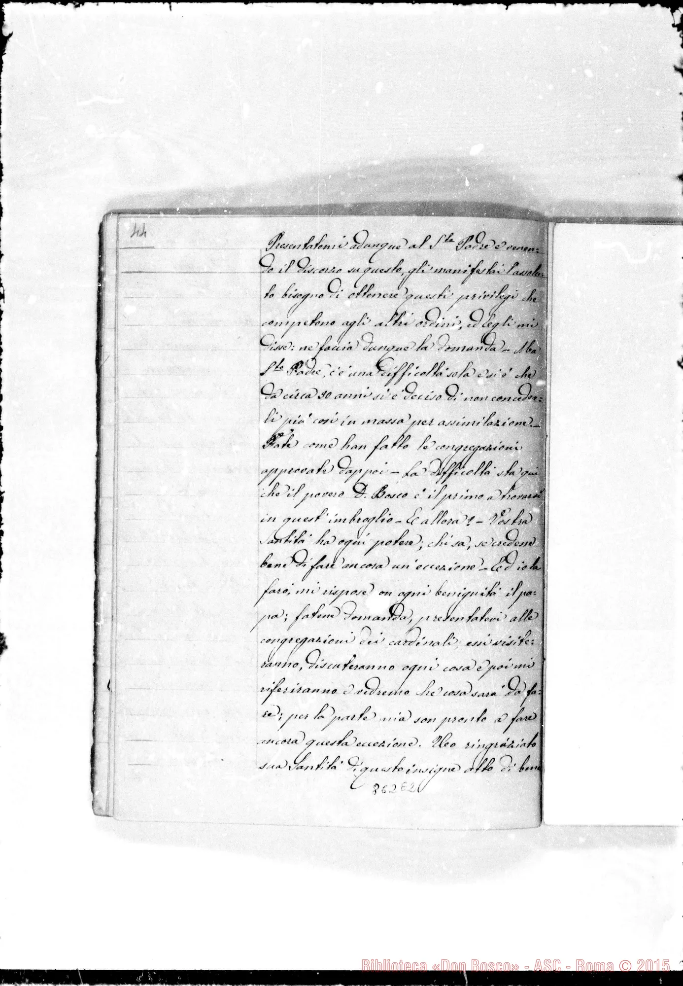 Fotogramma E 2 — Verbali di conferenze. 1875
