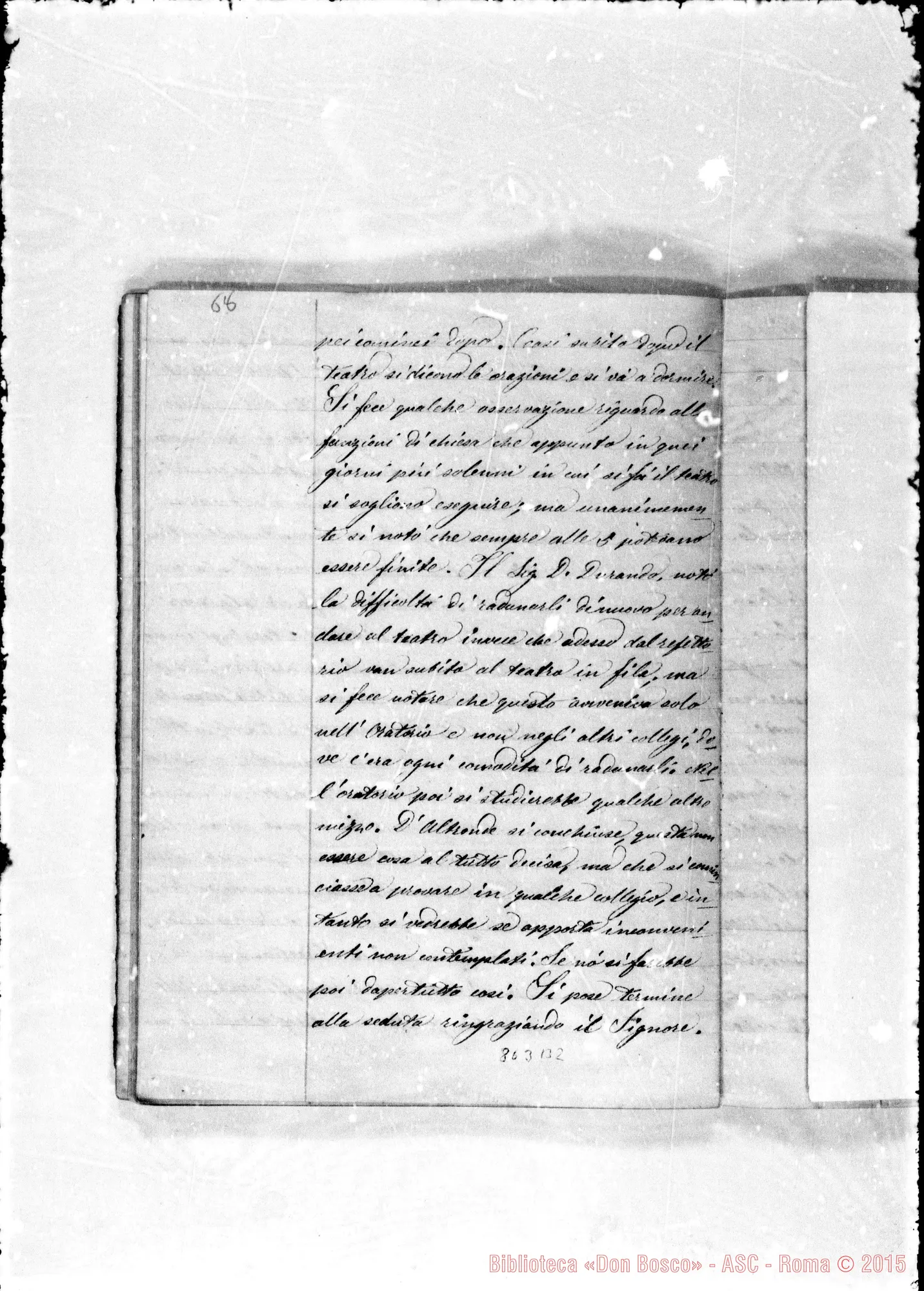 Fotogramma B 2 — Verbali di conferenze. 1875