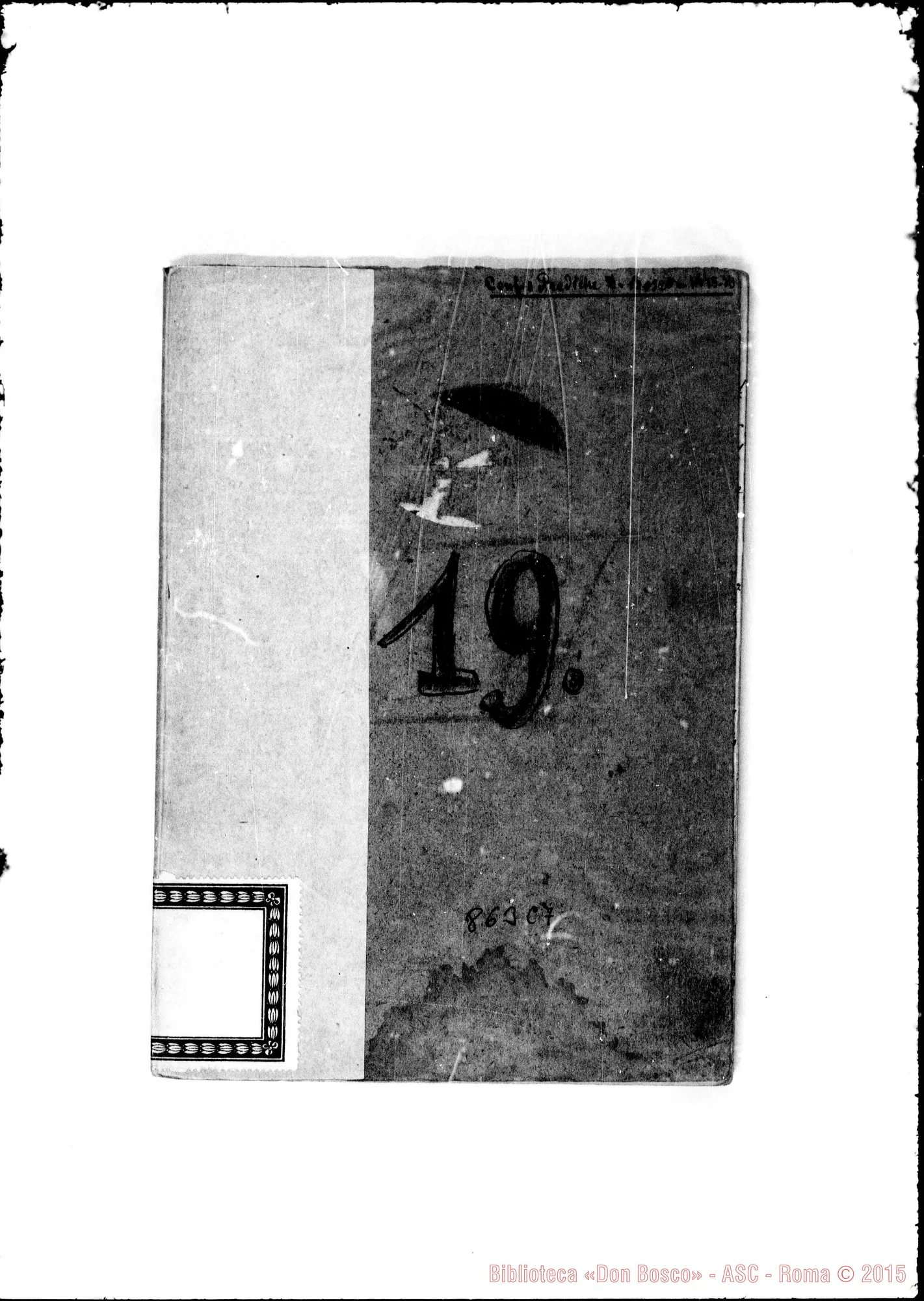 Fotogramma C 7 — Conferenze varie sulla vocazione A Lanzo nel 1875
