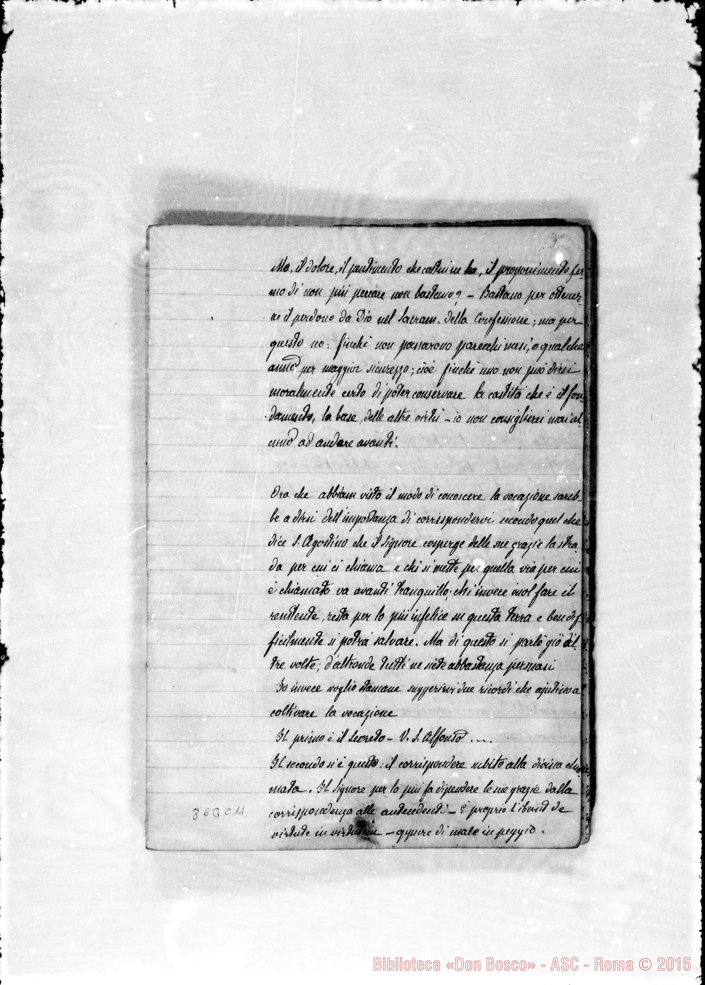 Fotogramma C 11 — Conferenze varie sulla vocazione A Lanzo nel 1875