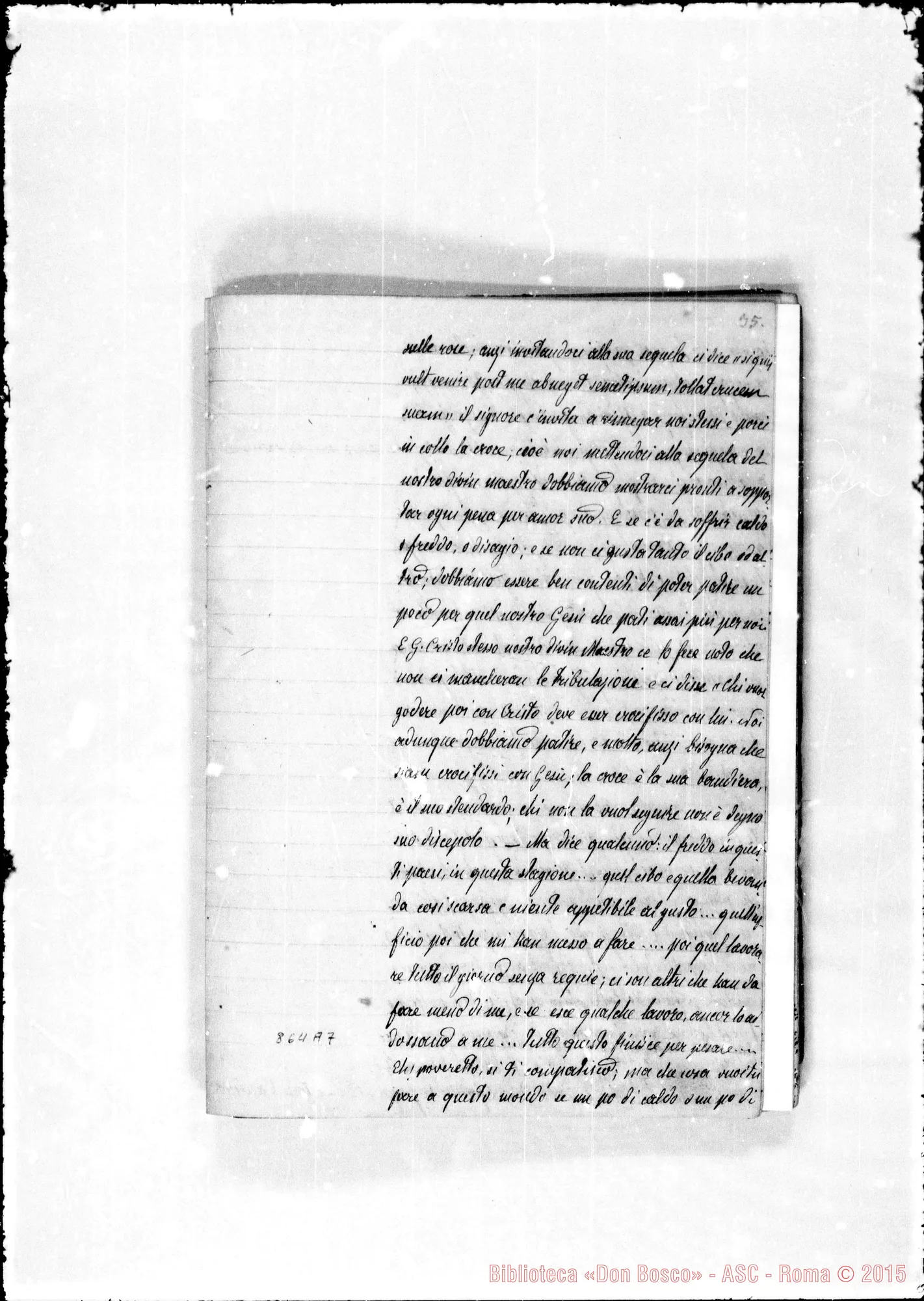 Fotogramma A 7 — Conferenze varie sulla vocazione A Lanzo nel 1875
