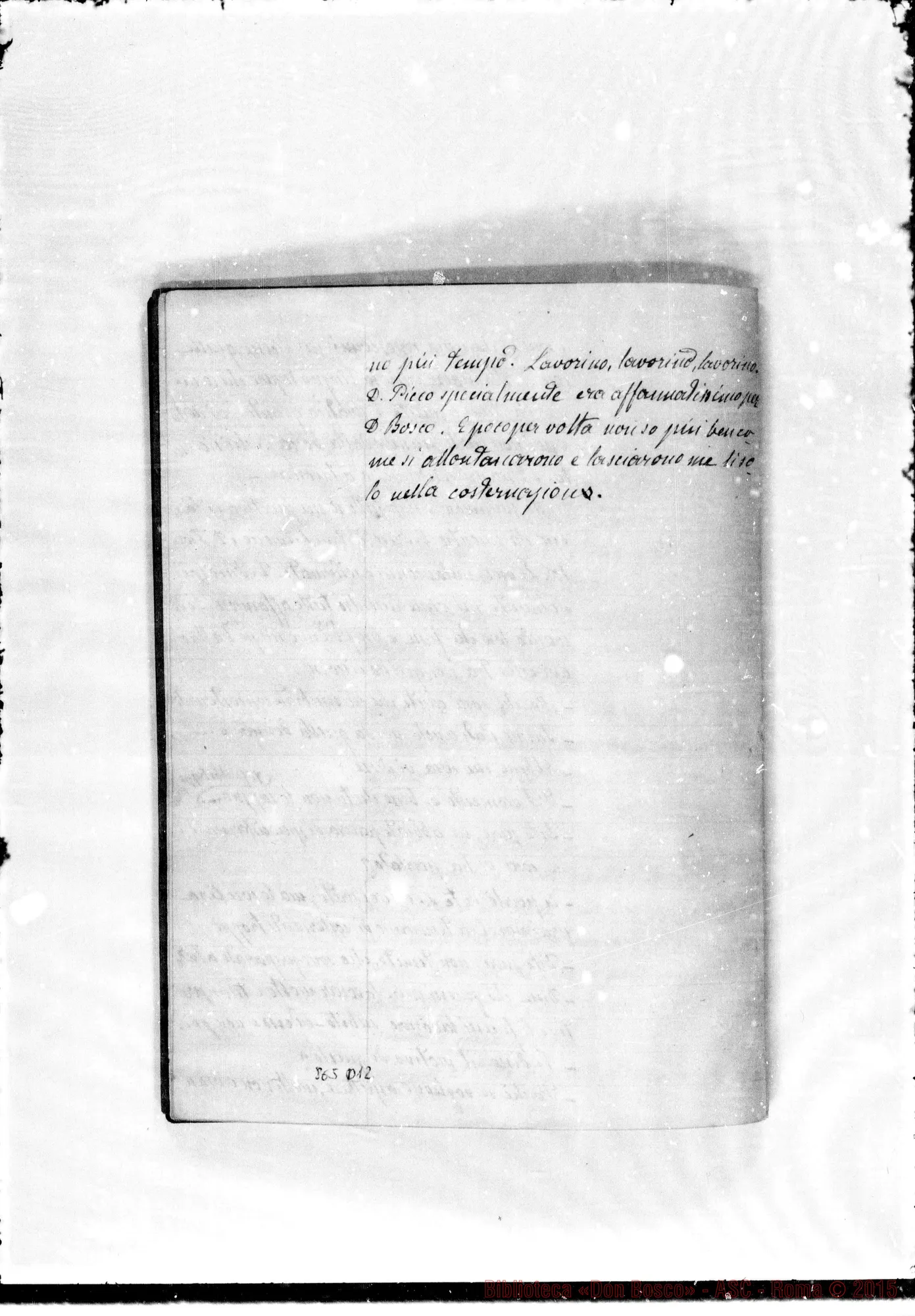 Fotogramma D 12 — Sogni diversi A Lanzo
