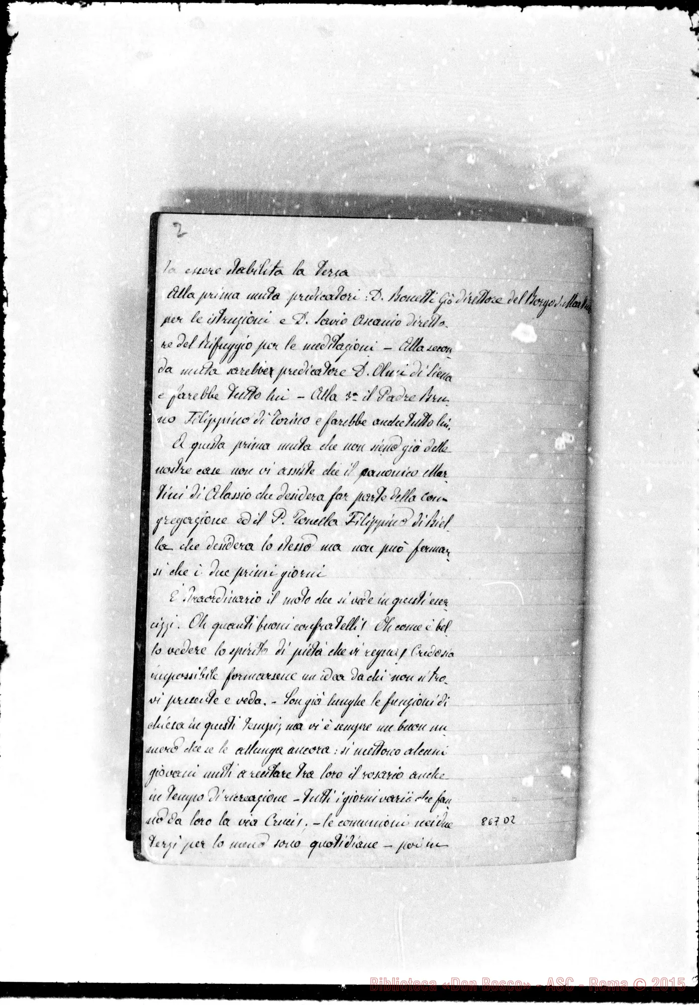 Fotogramma D 2 — Esercizi A Lanzo