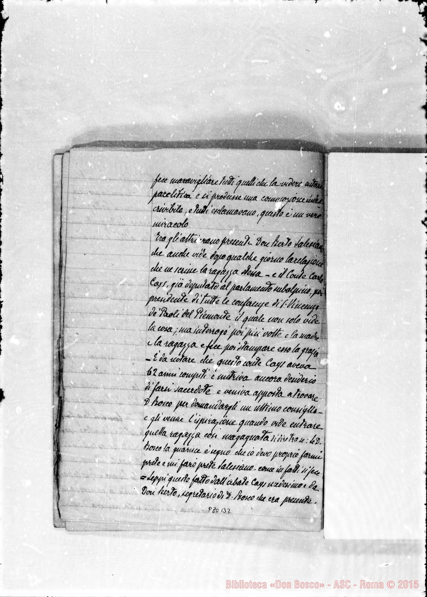 Fotogramma B 2 — De miraculis in vita et post obitum