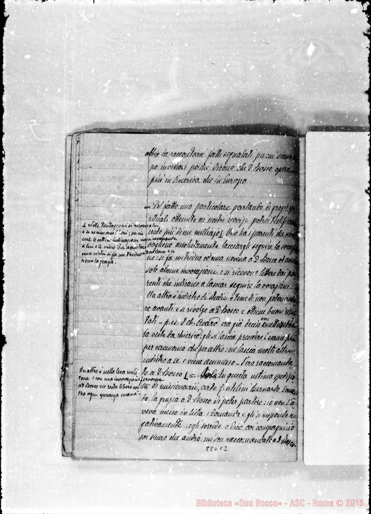 Fotogramma C 2 — De miraculis in vita et post obitum