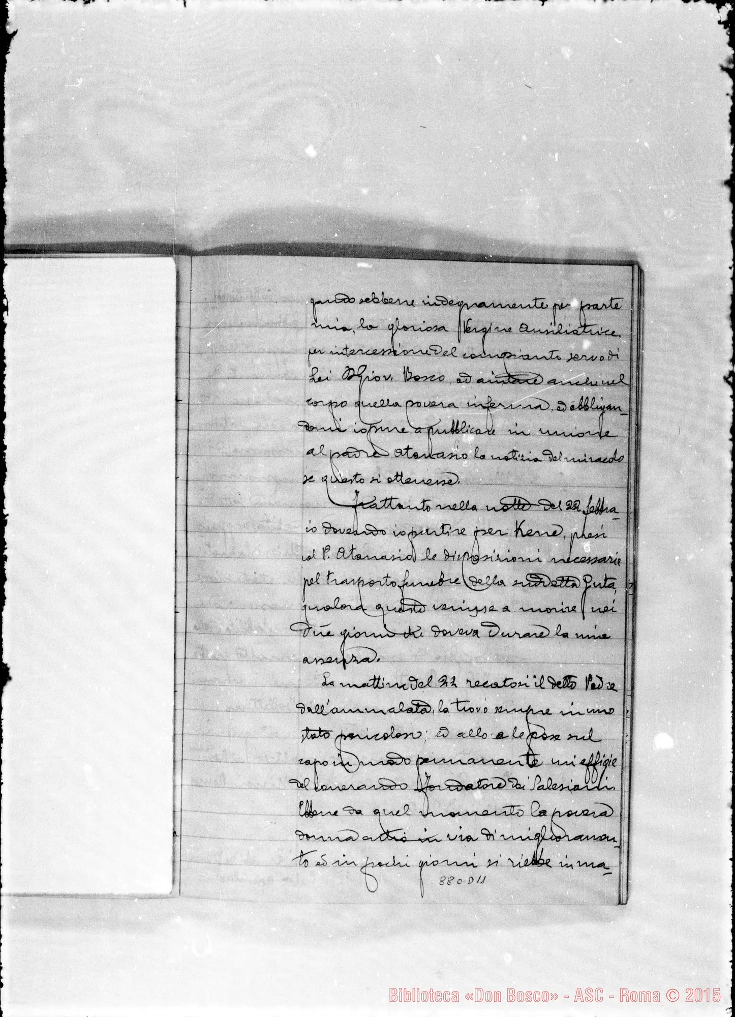 Fotogramma D 11 — De miraculis in vita et post obitum
