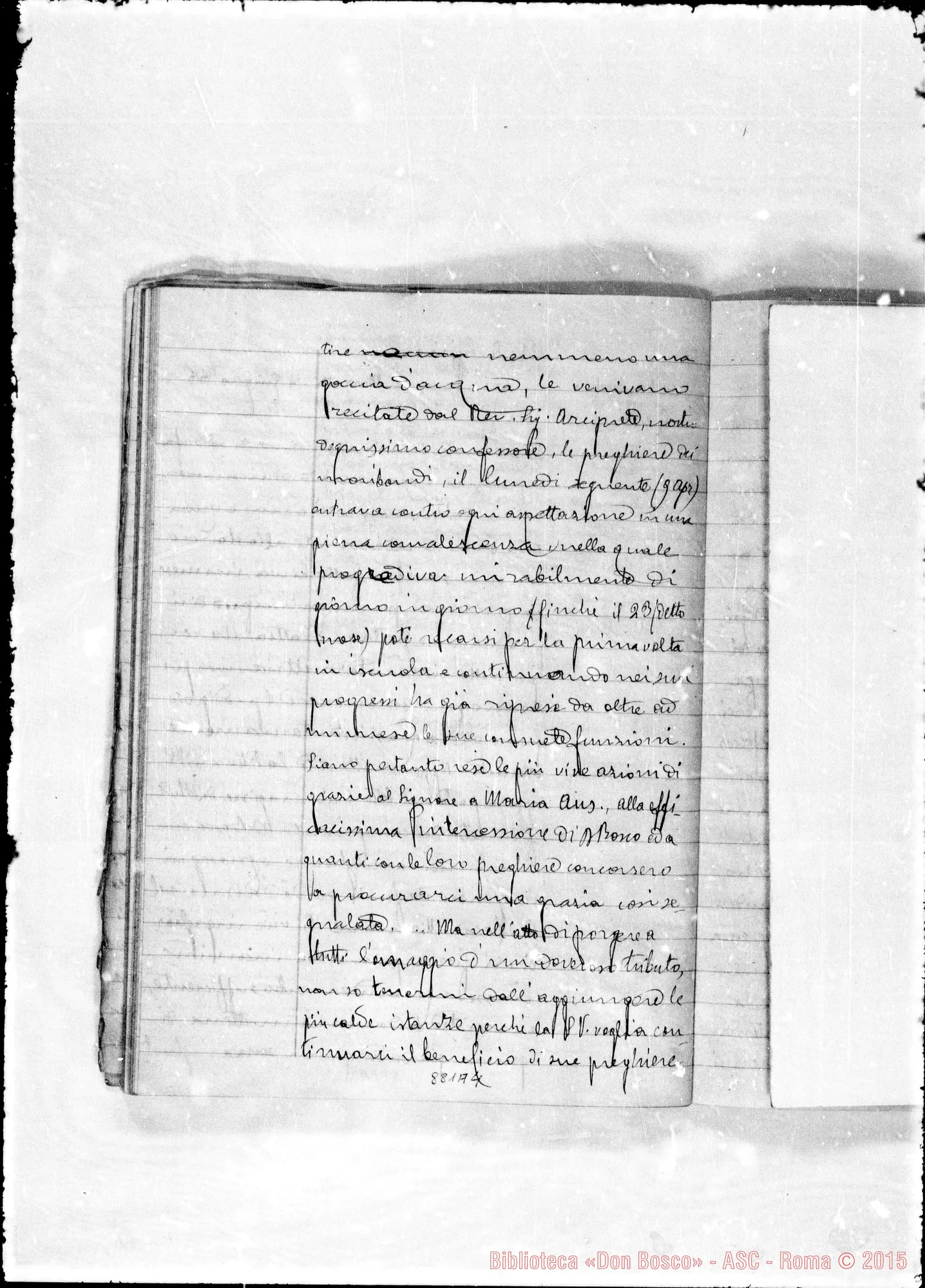 Fotogramma A 4 — De miraculis in vita et post obitum