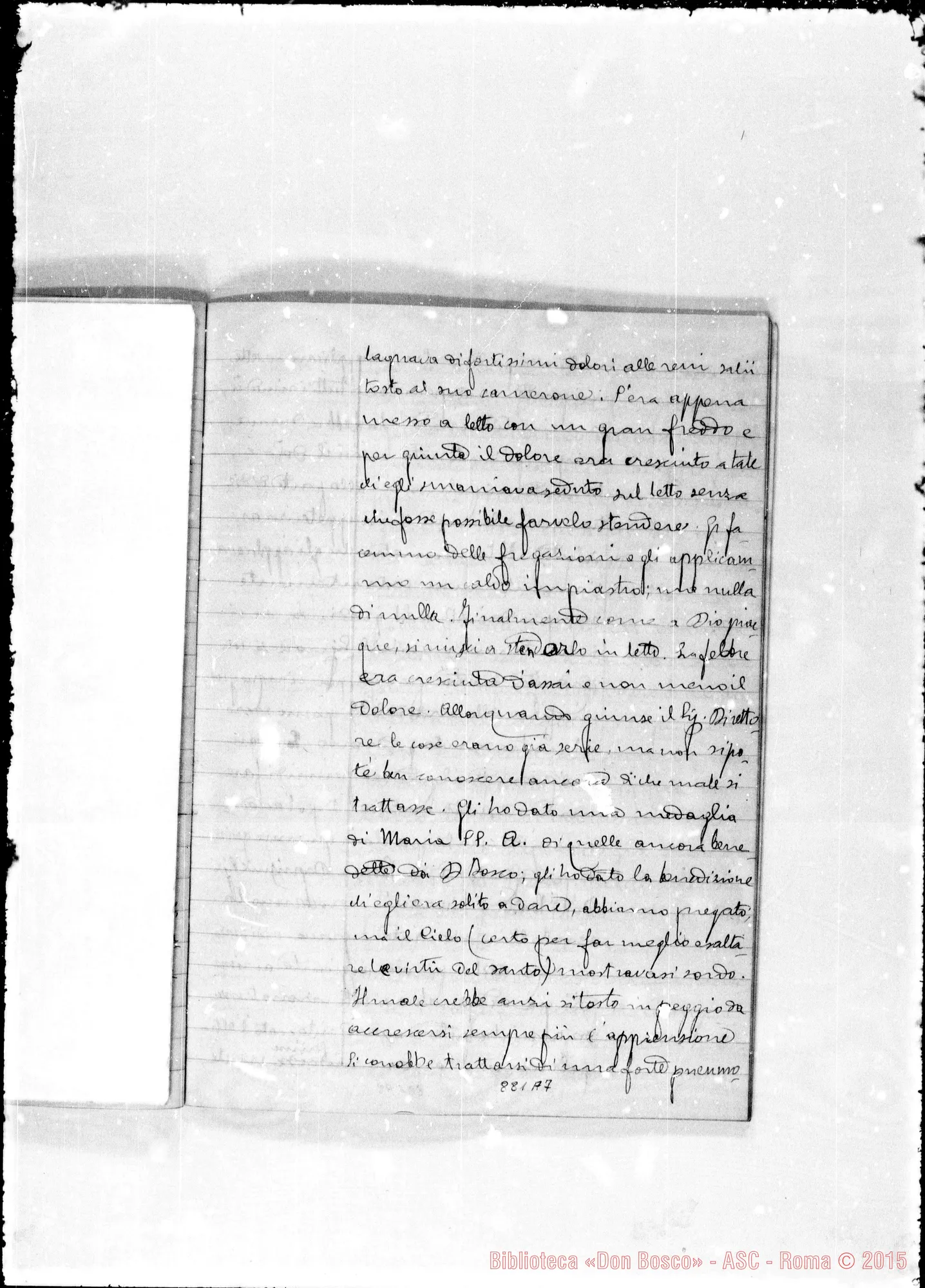 Fotogramma A 7 — De miraculis in vita et post obitum