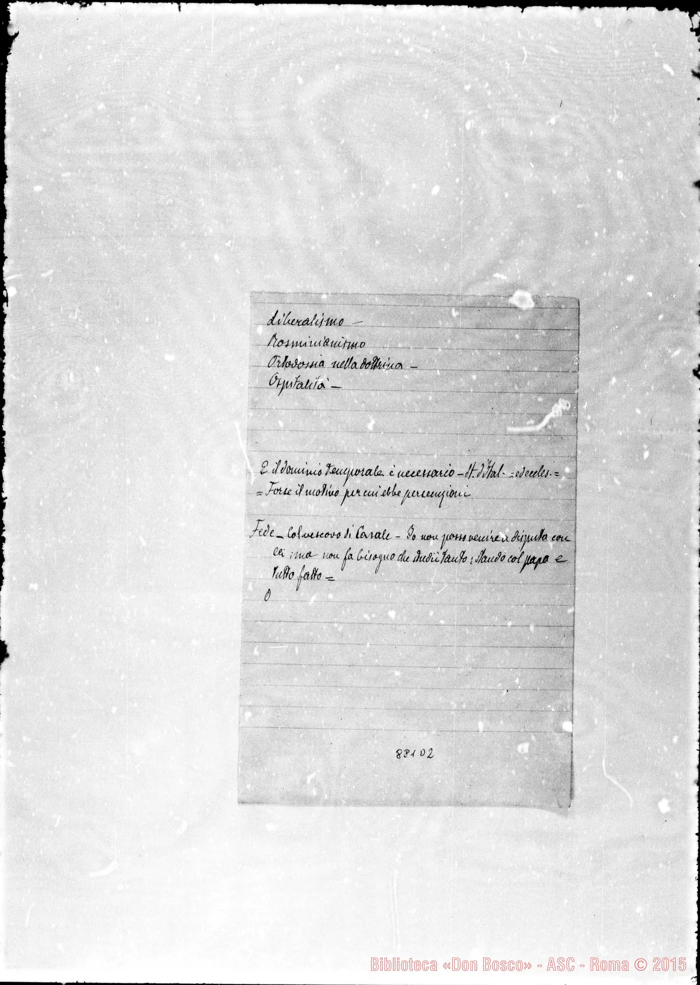 Fotogramma D 2 — Doni soprannaturali