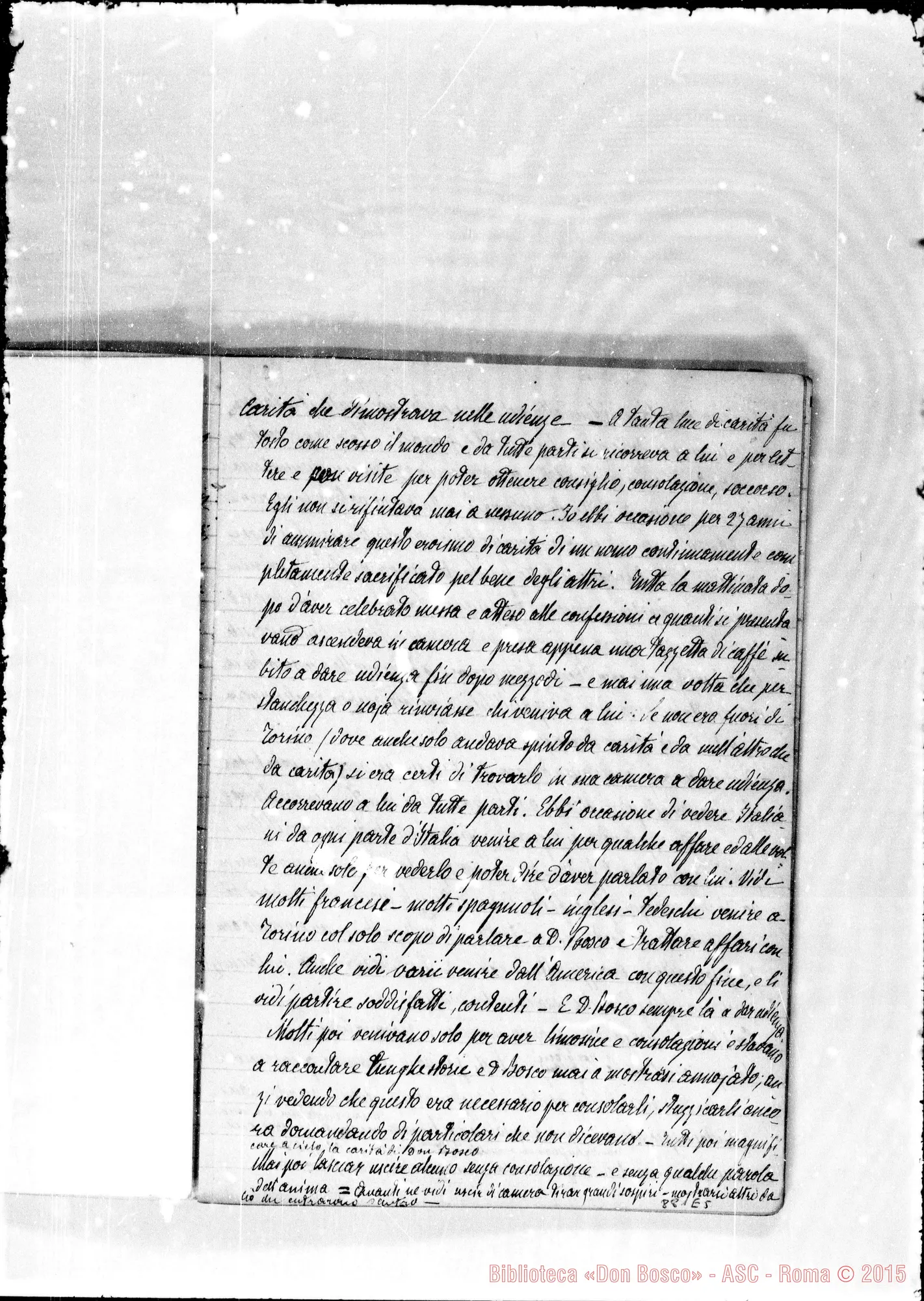 Fotogramma E 5 — Doni soprannaturali