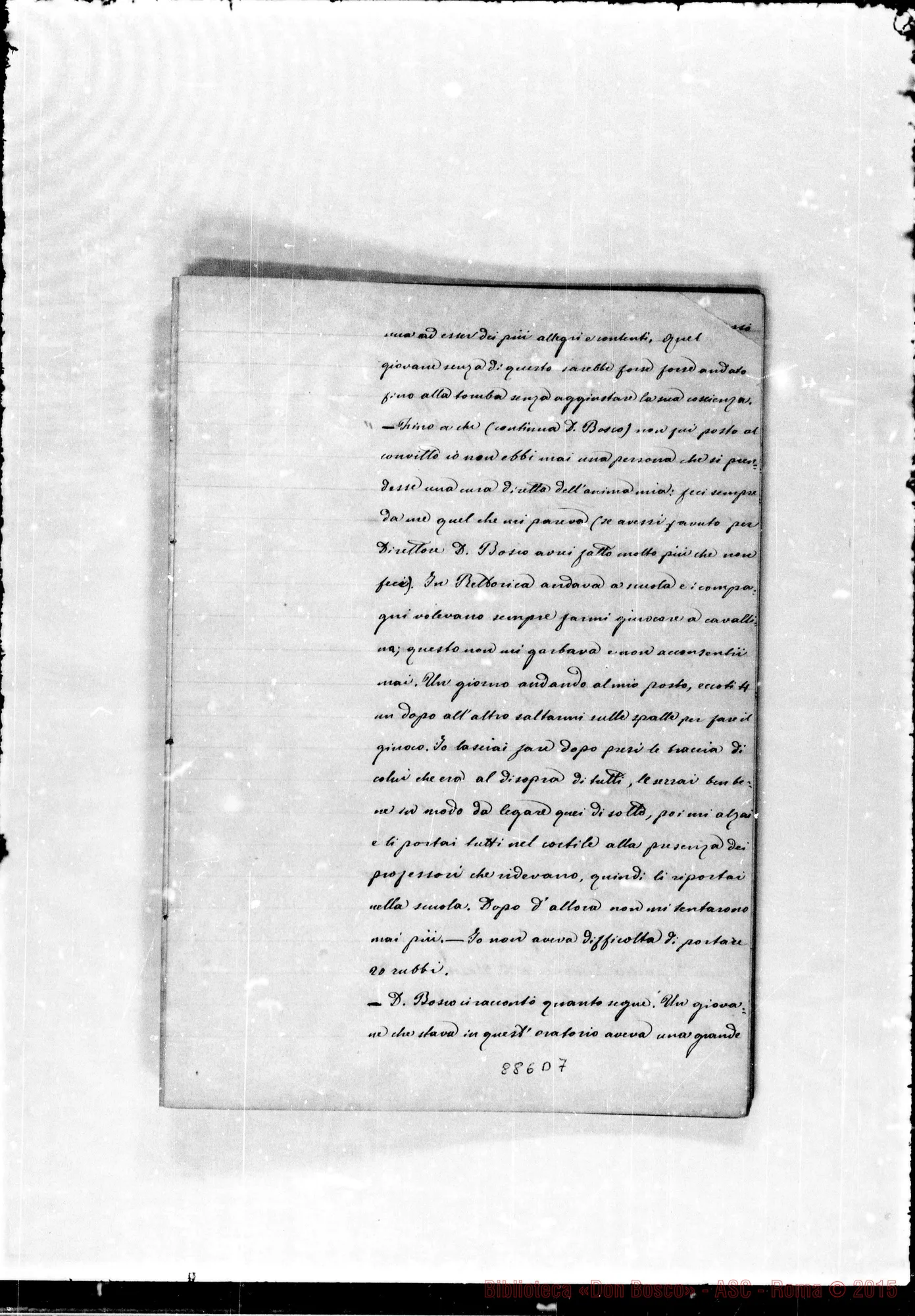 Fotogramma D 7 — «Noi siam figli di Maria…» 1861