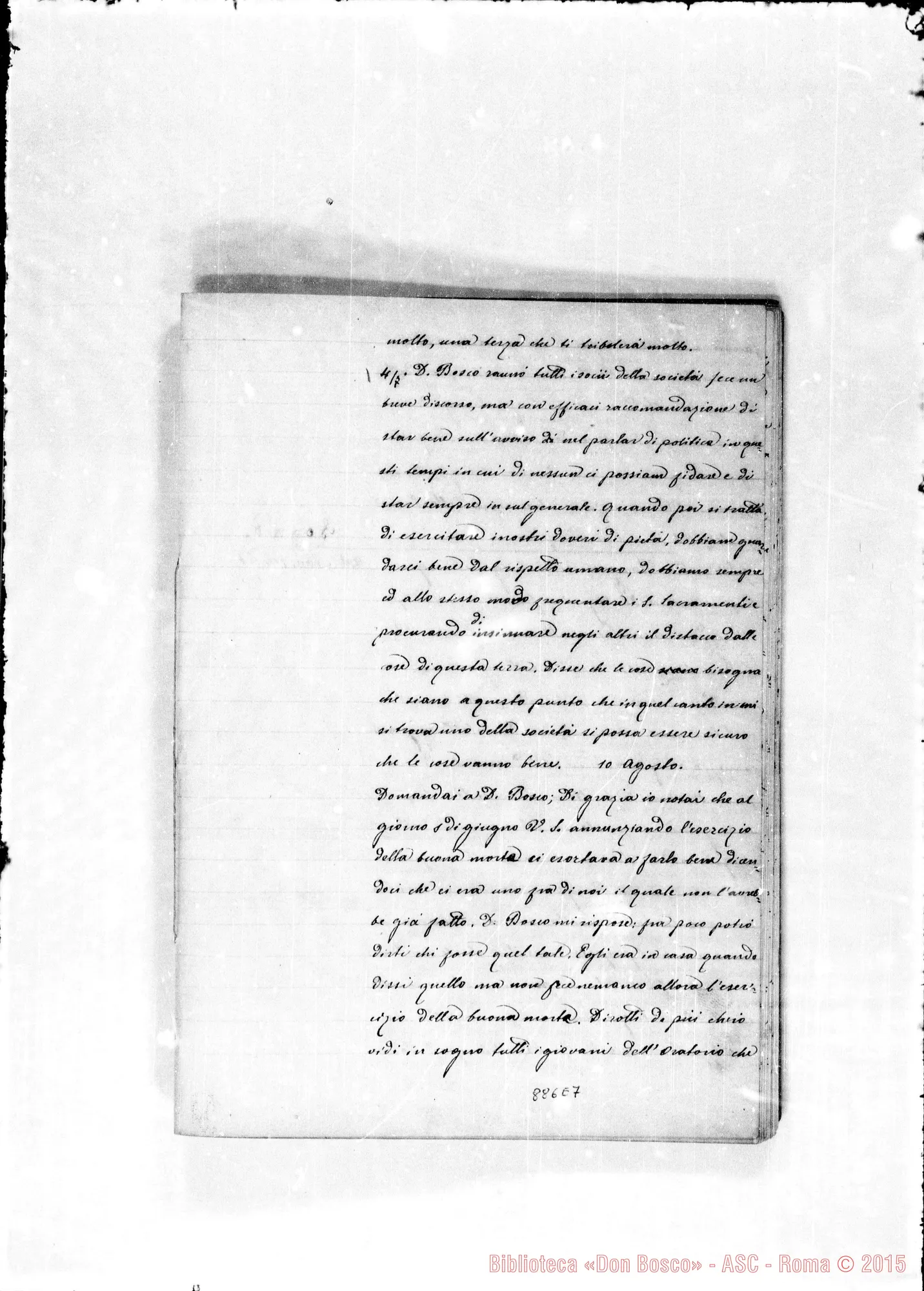 Fotogramma E 7 — «Noi siam figli di Maria…» 1861