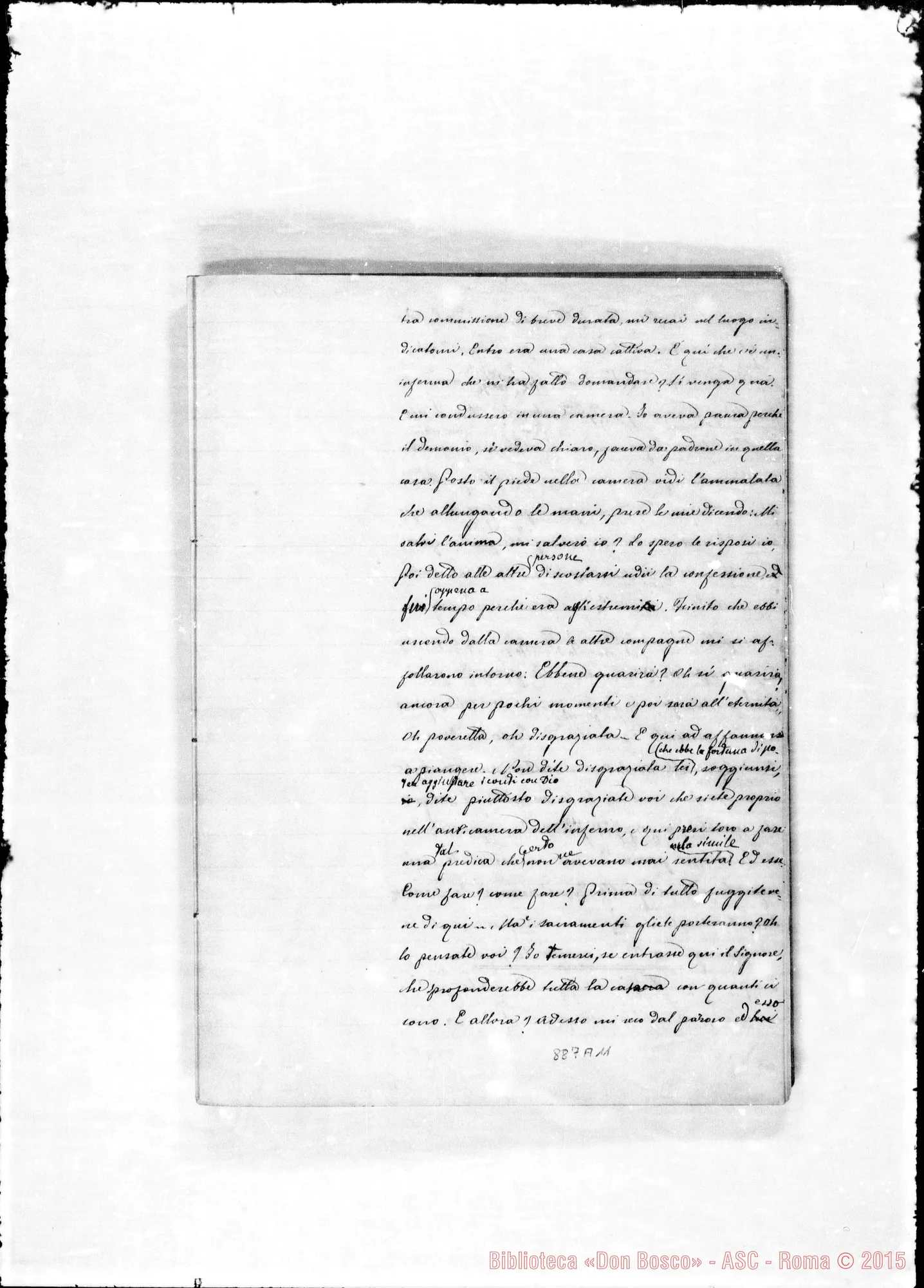 Fotogramma A 11 — «Noi siam figli di Maria…» 1861