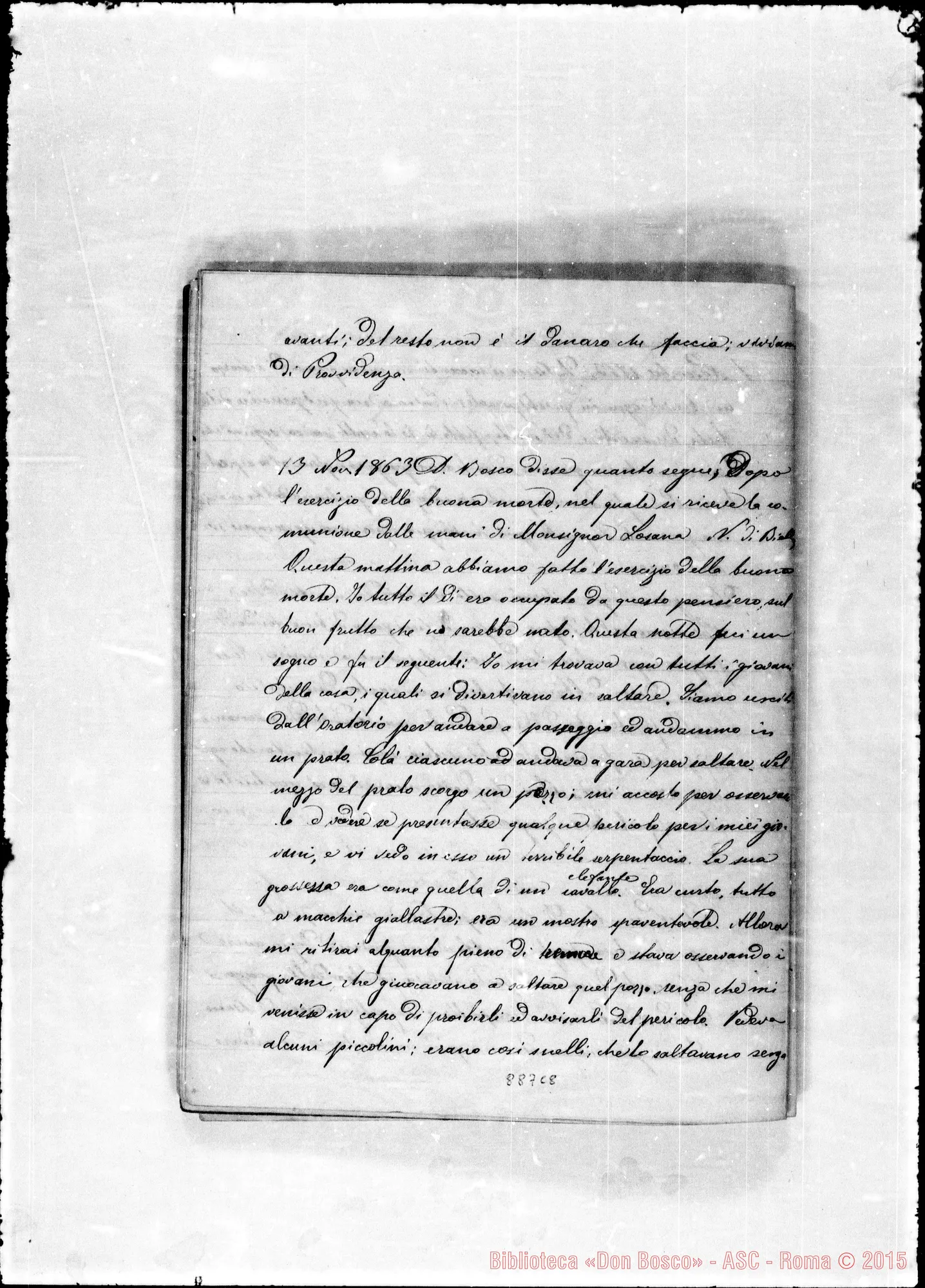 Fotogramma C 8 — 3 marzo 1863…