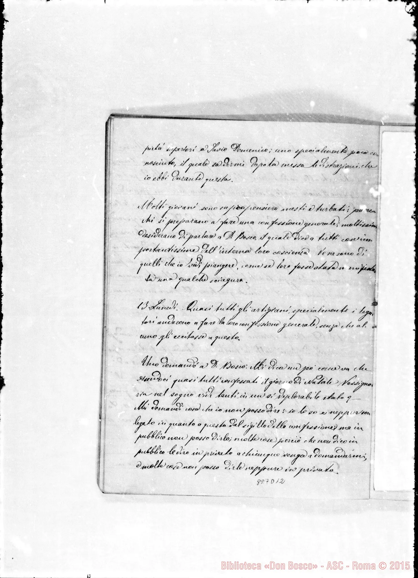 Fotogramma D 12 — 3 marzo 1863…