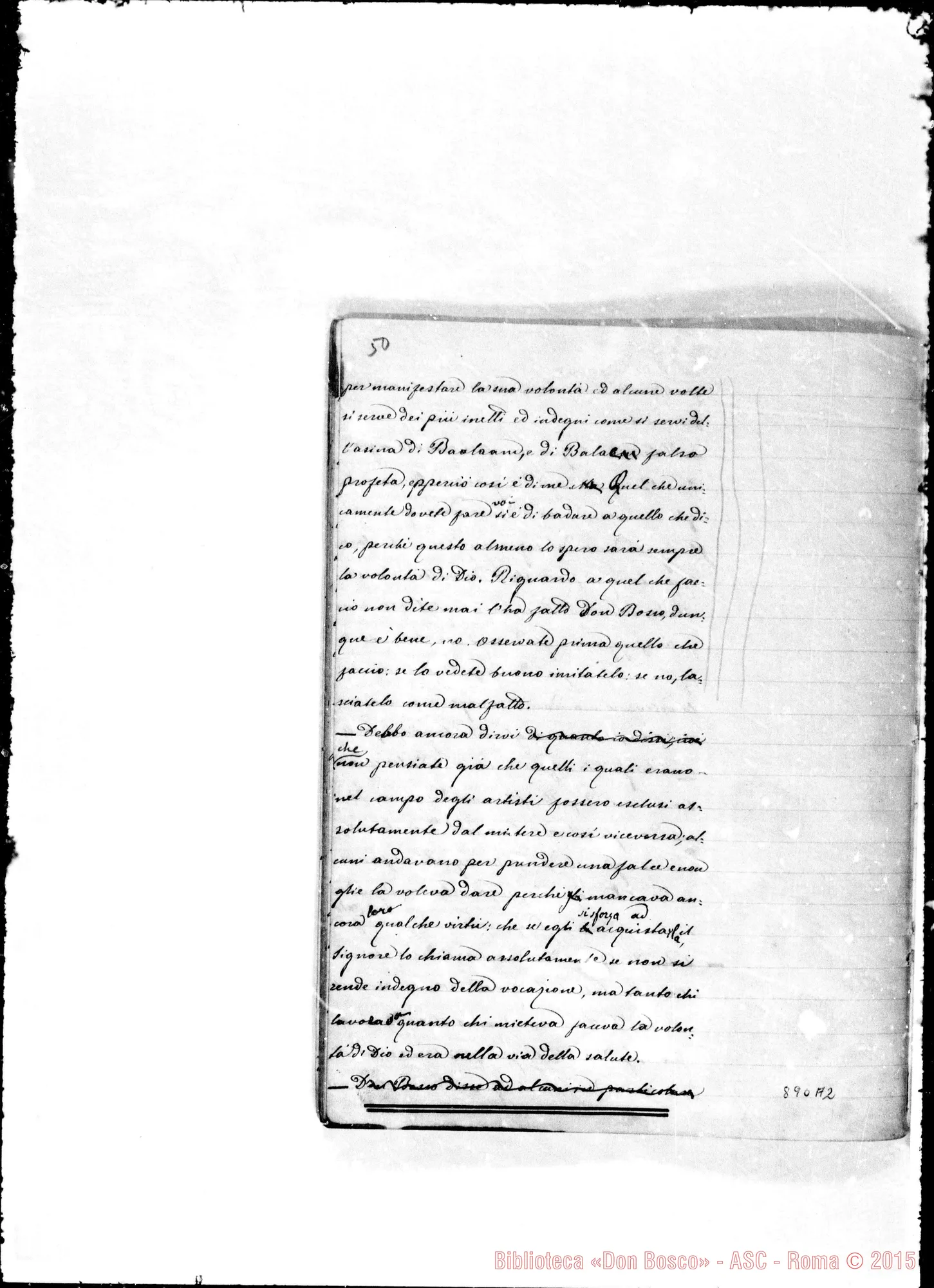 Fotogramma A 2 — Don Bosco ai giovani…