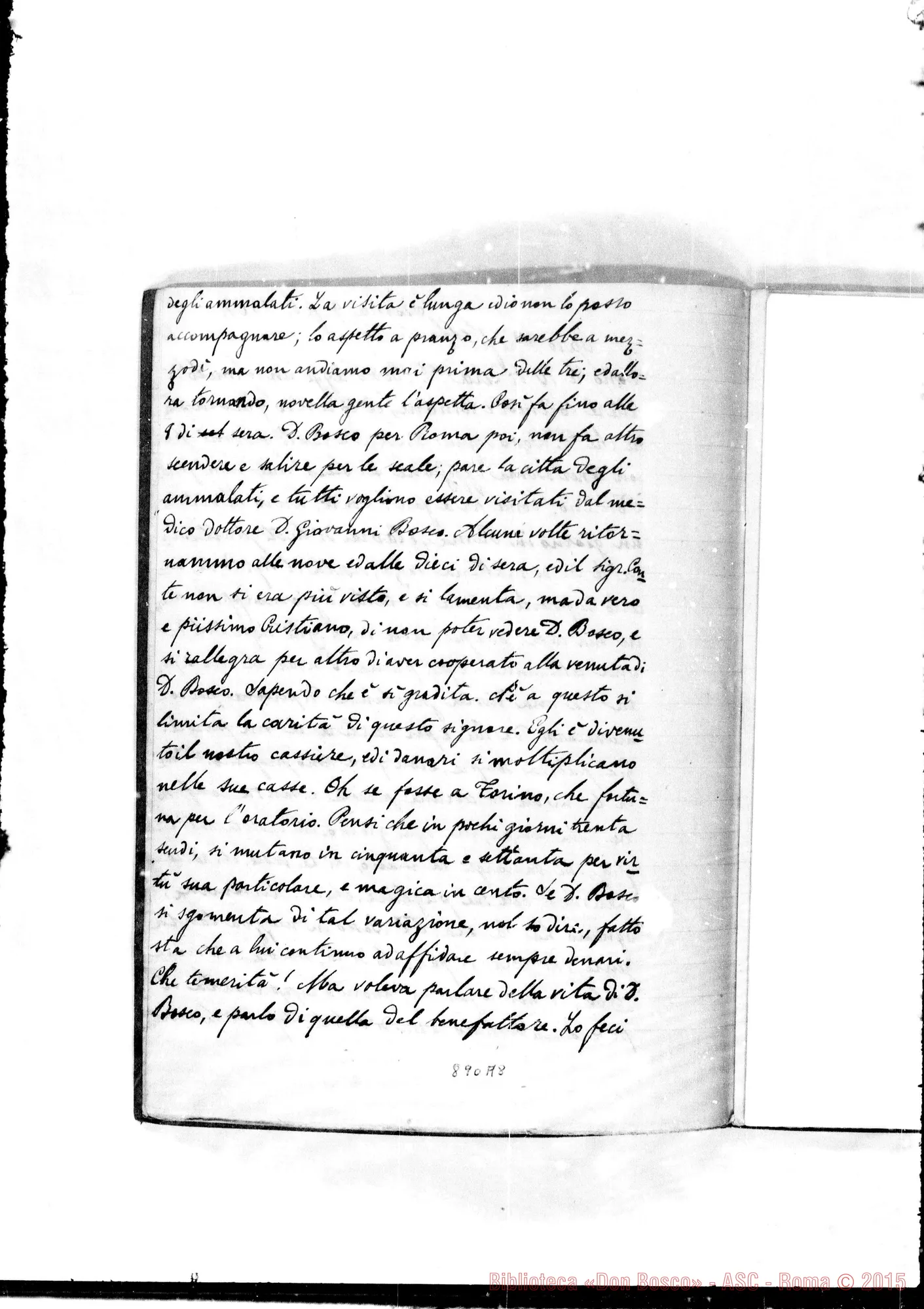 Fotogramma A 8 — Lettere di D. Francesia da Roma
