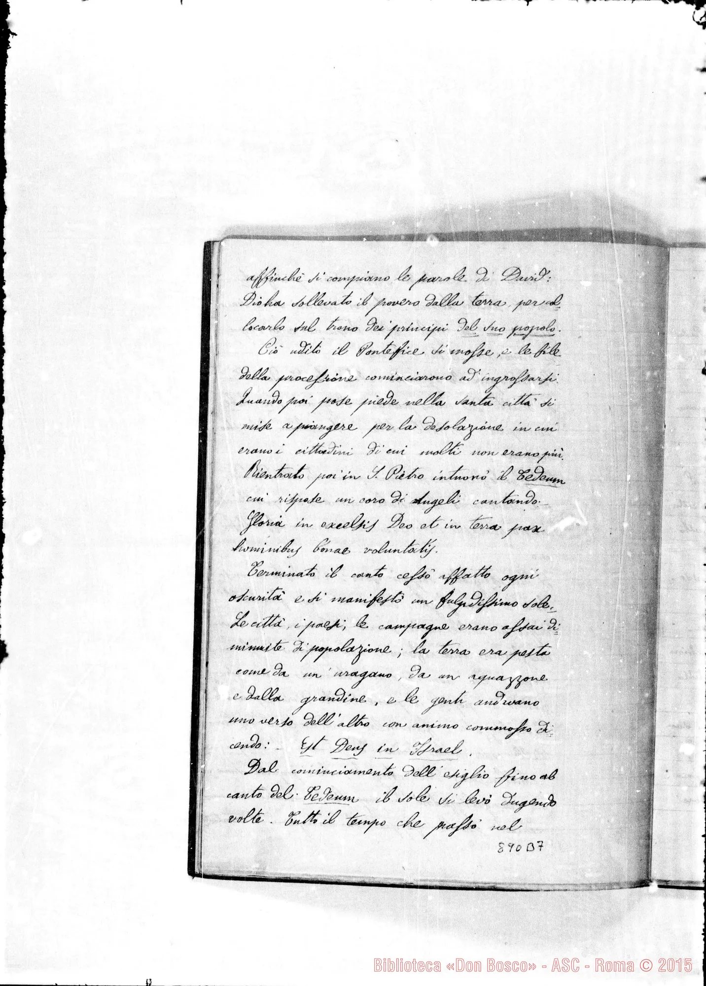 Fotogramma B 7 — Lettere di D. Francesia da Roma