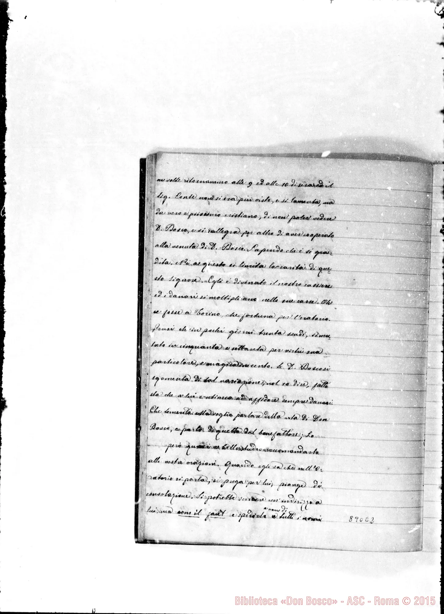 Fotogramma E 2 — Lettere di D. Francesia da Roma