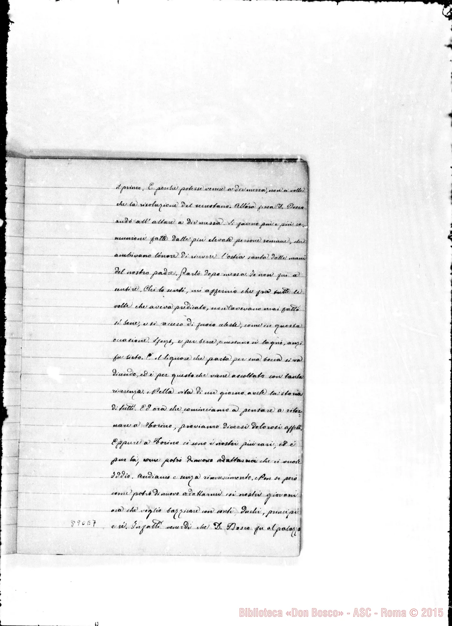 Fotogramma E 7 — Lettere di D. Francesia da Roma