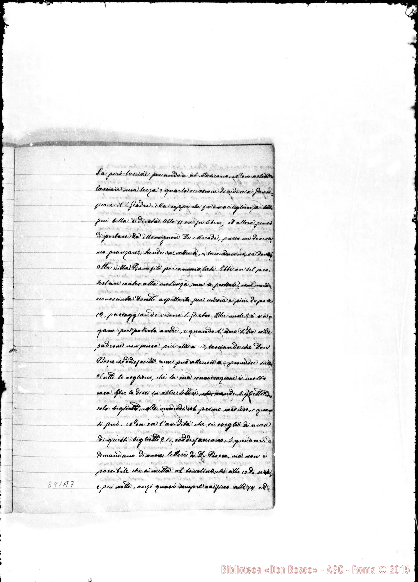 Fotogramma A 7 — Lettere di D. Francesia da Roma
