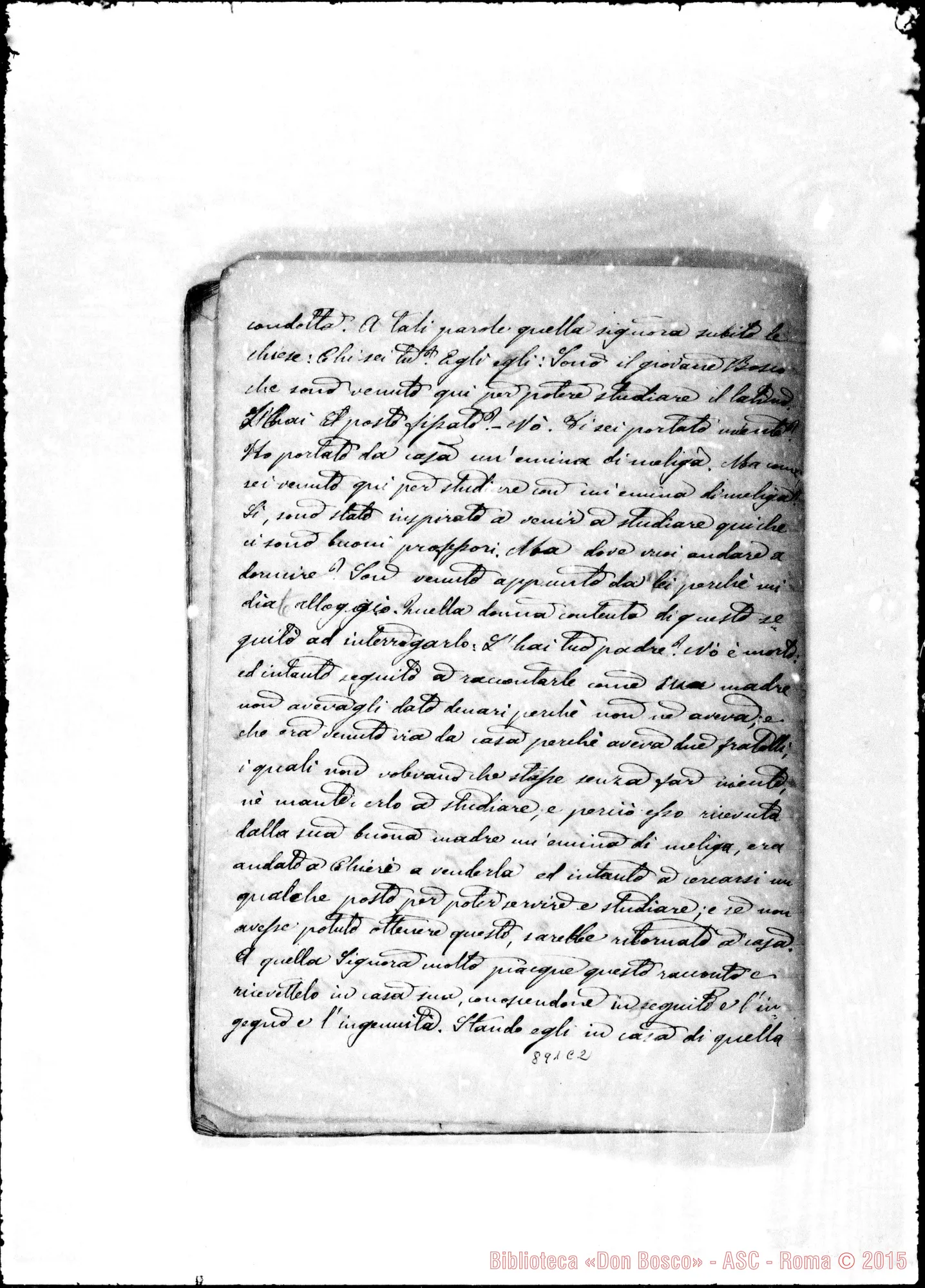 Fotogramma C 2 — Cenni sulla vita di D. Bosco