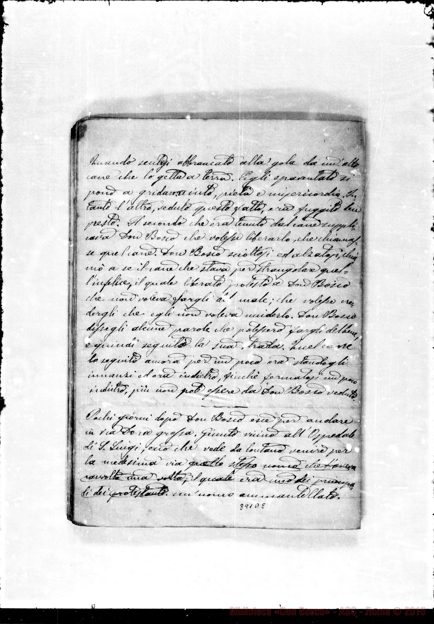 Fotogramma D 8 — Cenni sulla vita di D. Bosco