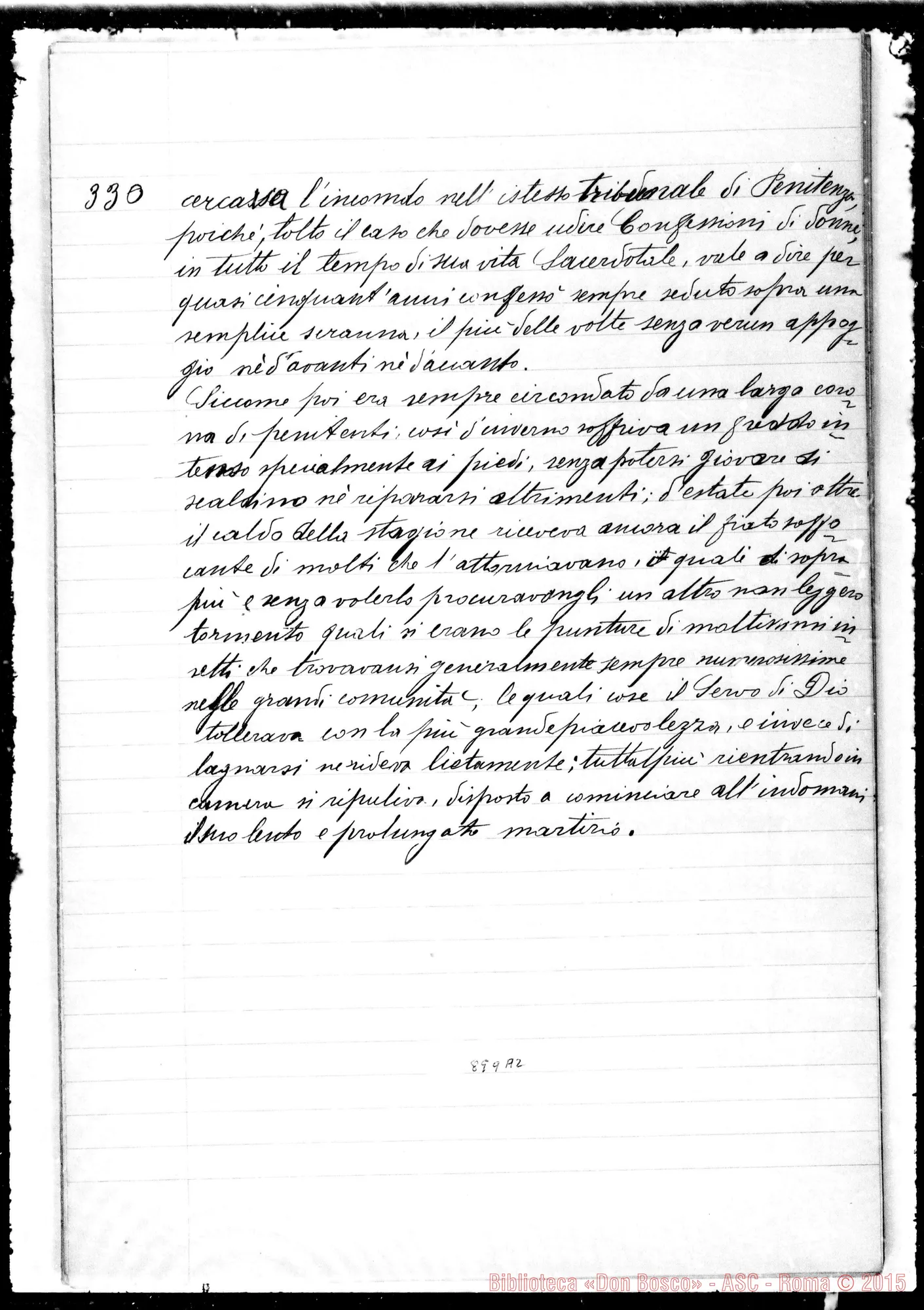 Fotogramma A 2 — Mille fatti autentici della vita del gran Servo di Dio Sac. Giovanni Bosco, fondatore della Società Salesiana…