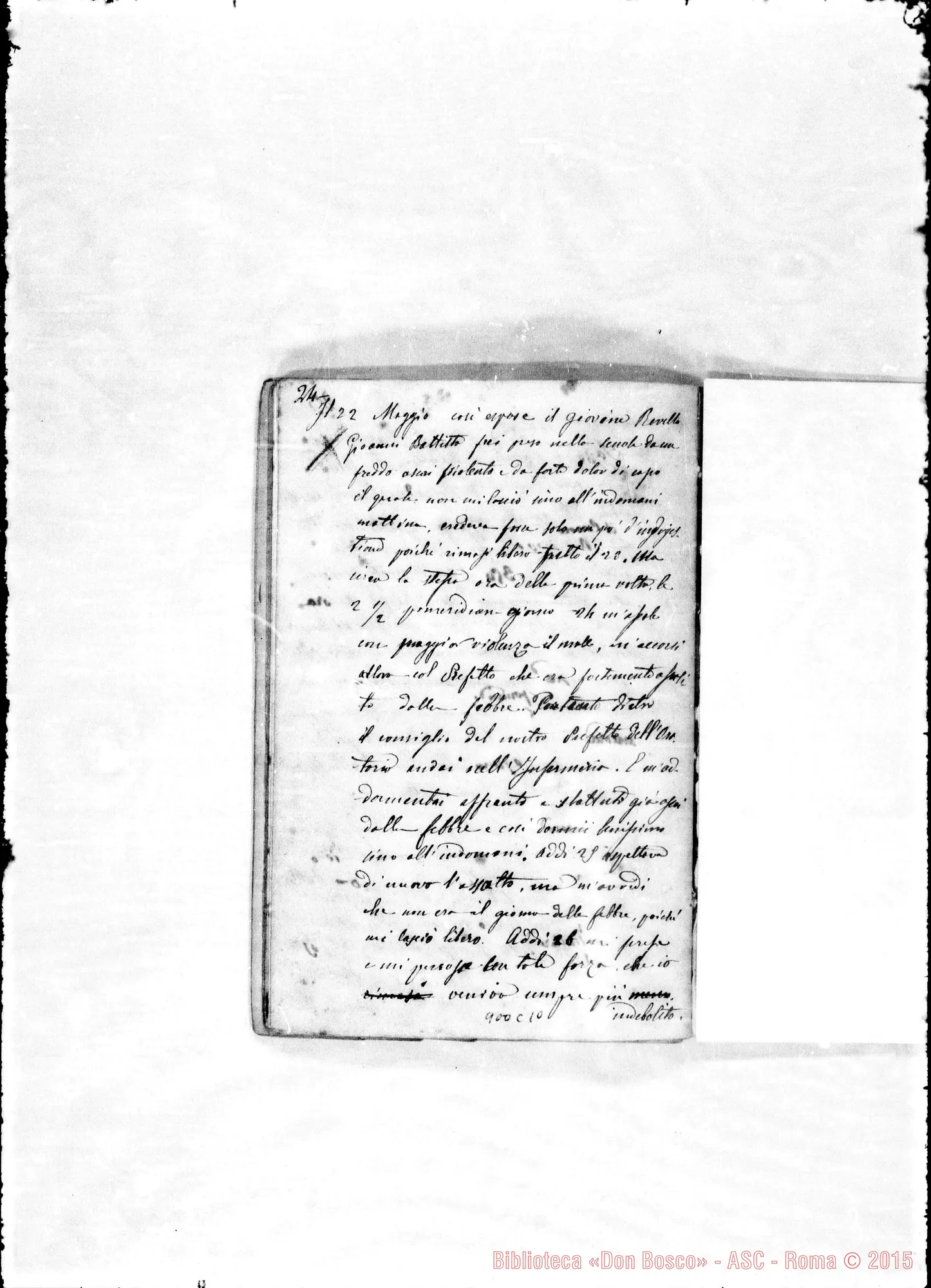 Fotogramma C 10 — Notizie su D. Bosco E Sull’Oratorio. 1867-68
