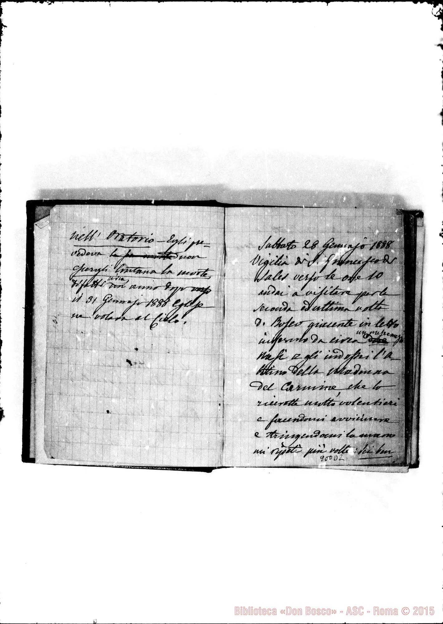 Fotogramma D 2 — «Memorie» (1887-1910)