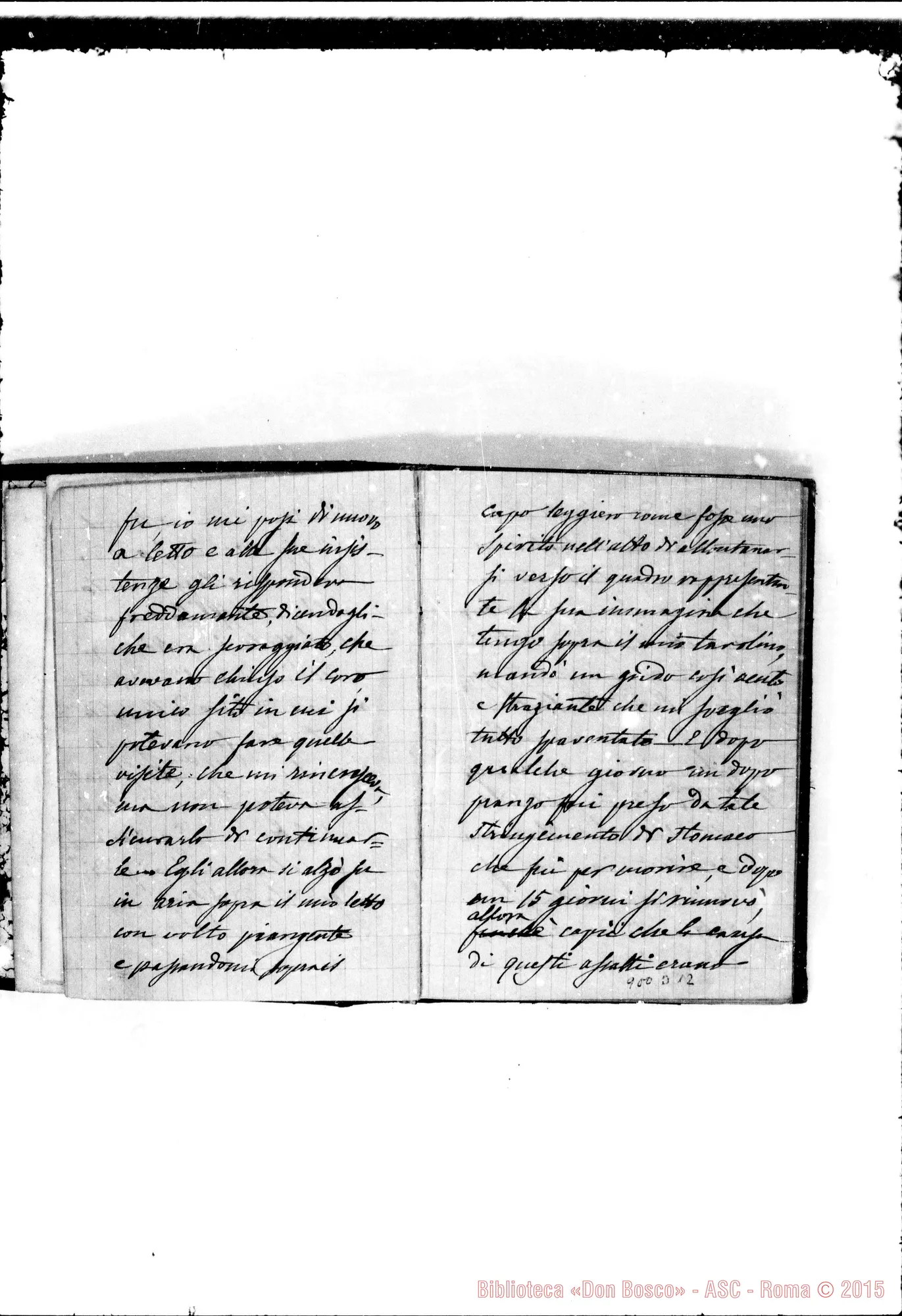 Fotogramma D 12 — «Memorie» (1887-1910)