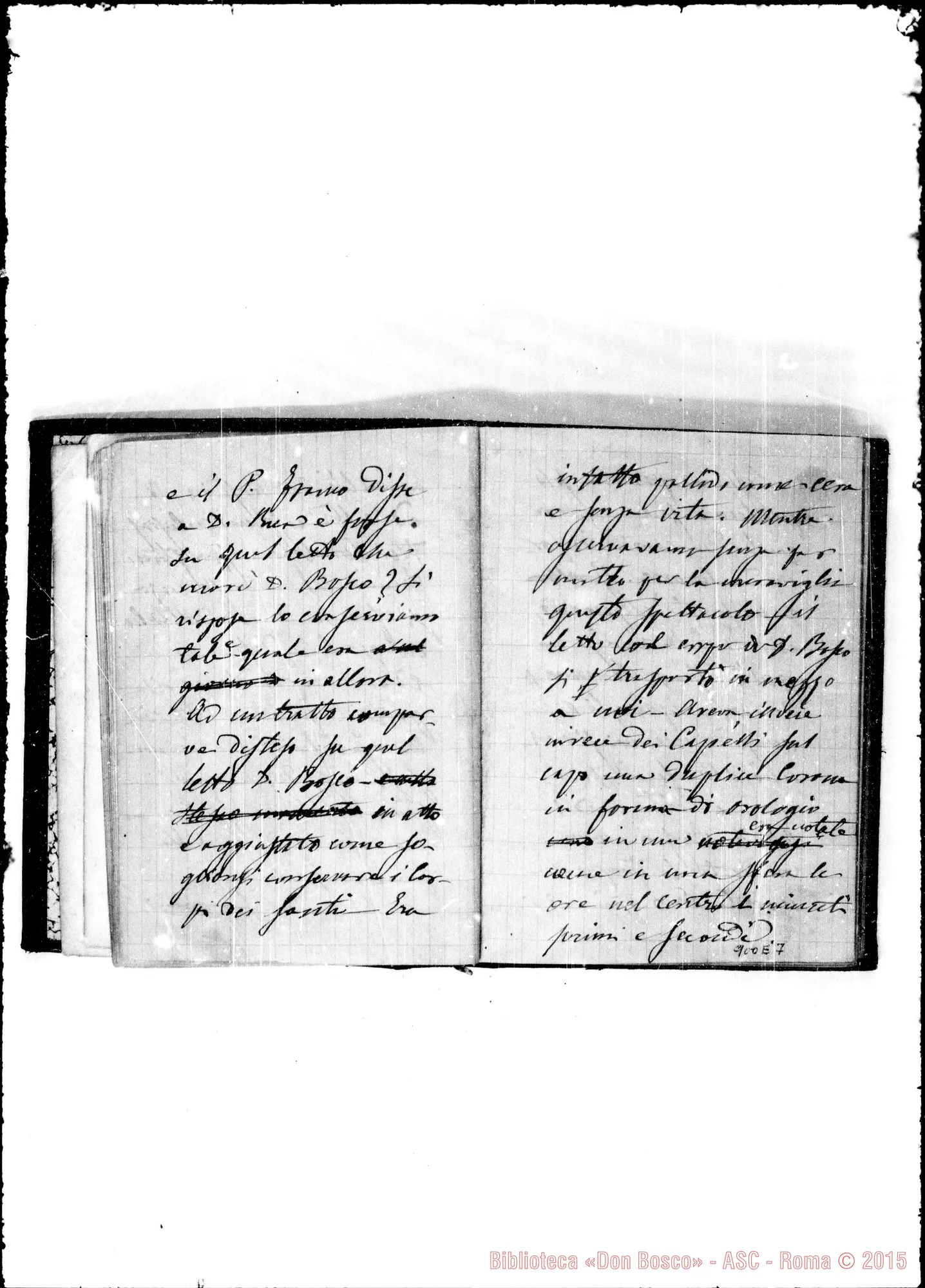 Fotogramma E 7 — «Memorie» (1887-1910)