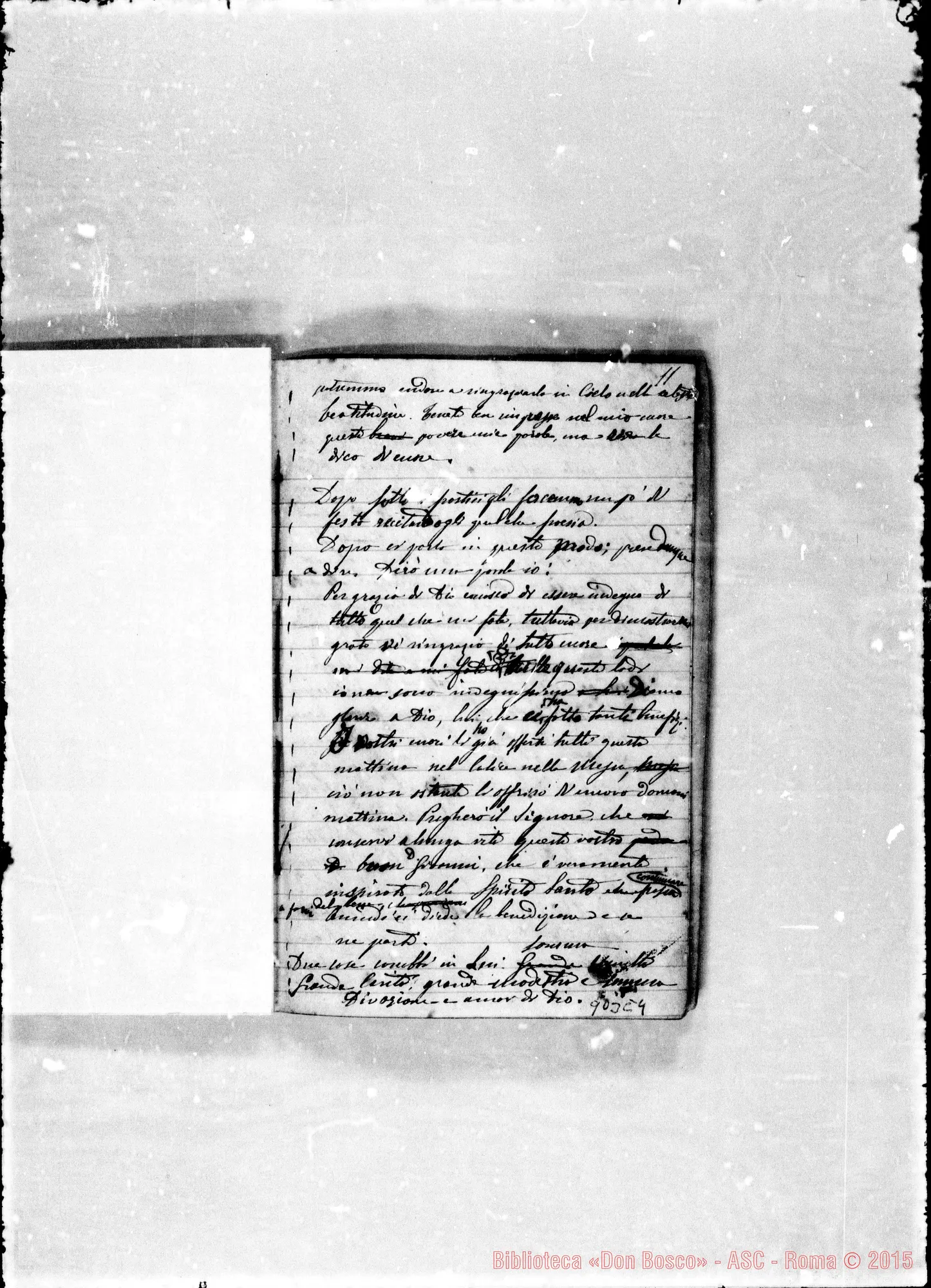 Fotogramma C 4 — «Avvisi-Ricordi-Notizie miracolosi»