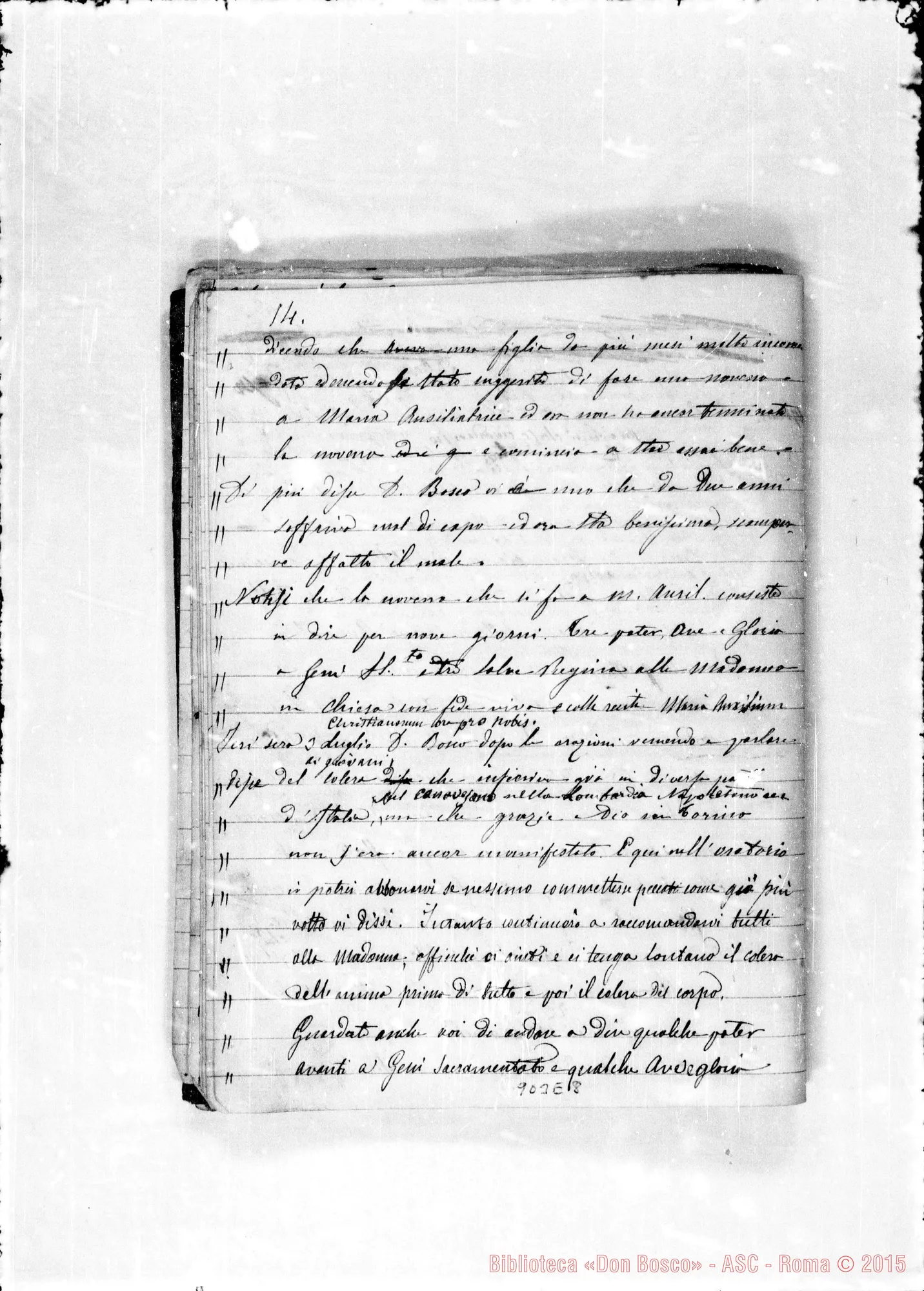Fotogramma E 8 — Raccolta di detti, fatti E sogni di D. Bosco