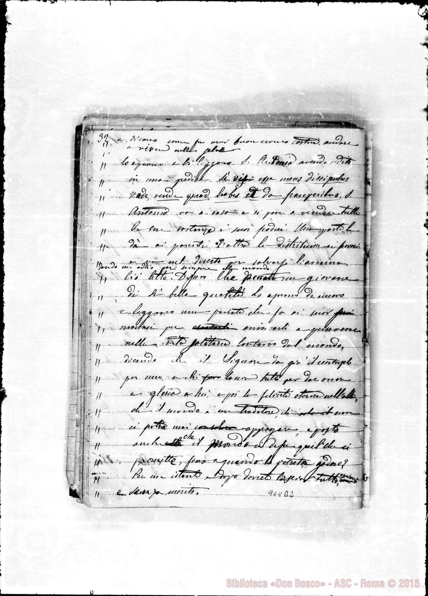 Fotogramma B 2 — Raccolta di detti, fatti E sogni di D. Bosco