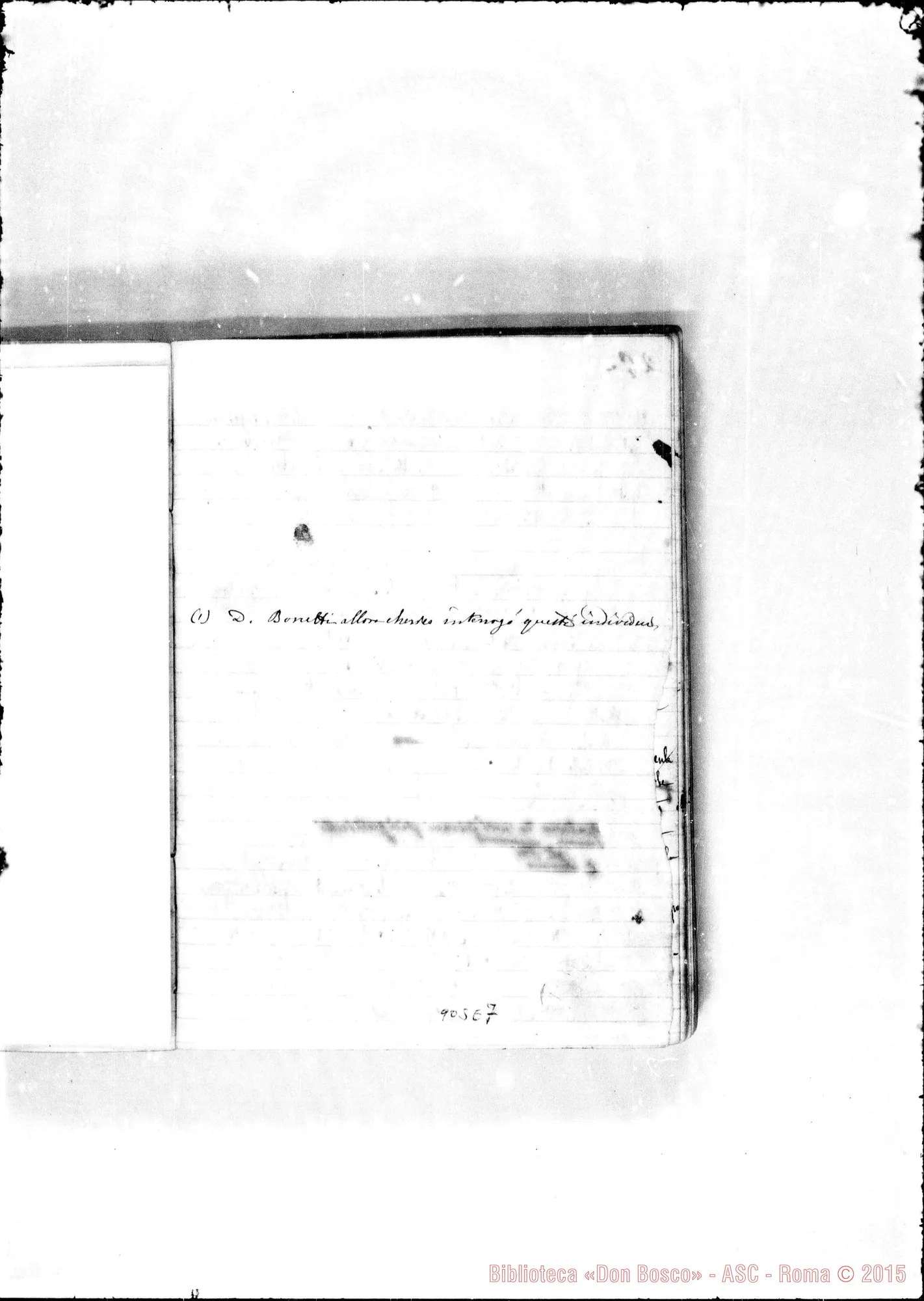 Fotogramma E 7 — «Episodi ed aneddoti diversi». Viaggio A Roma nel 1873