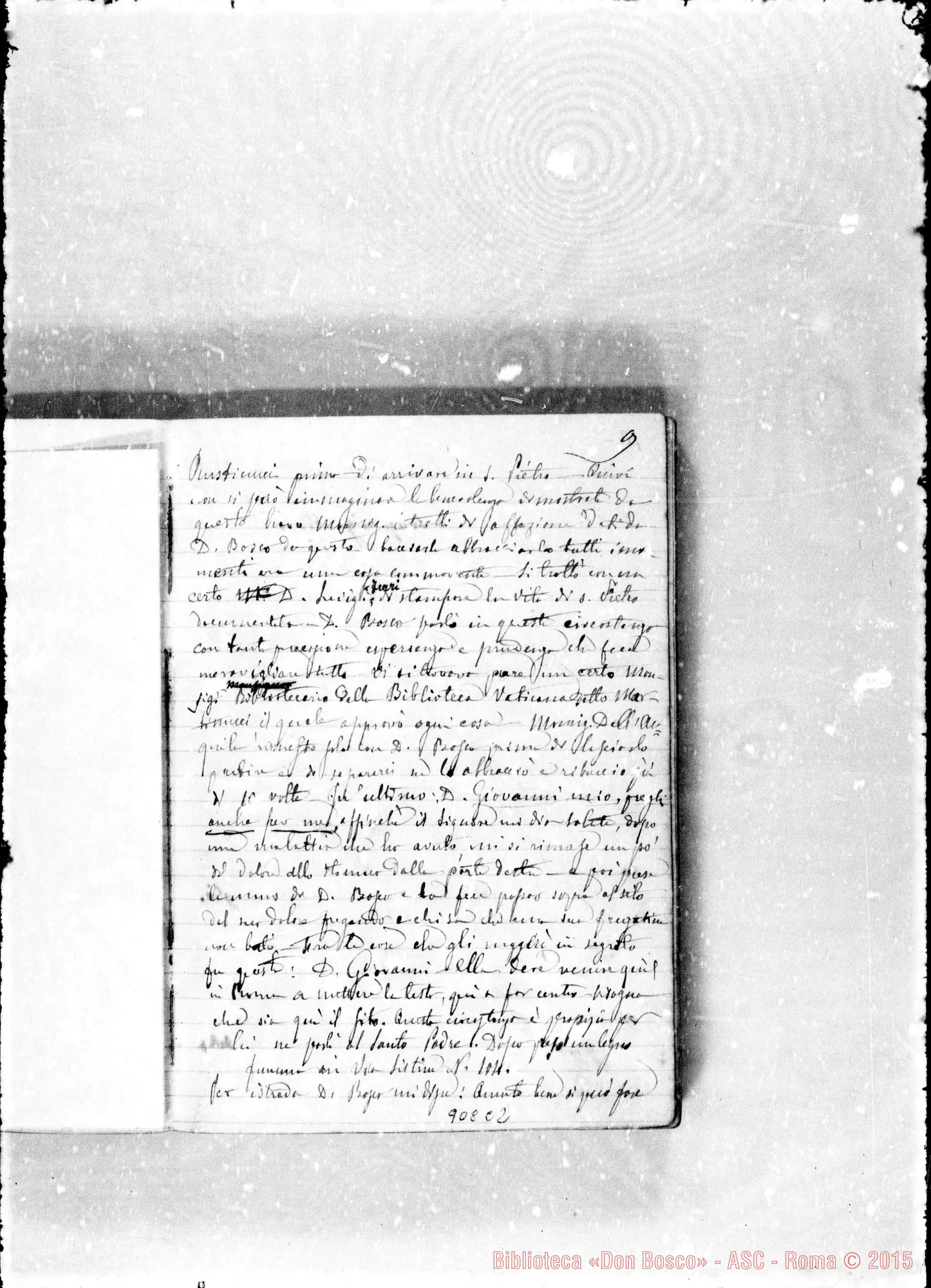 Fotogramma C 2 — Appunti sul viaggio A Roma ne! 1873-74