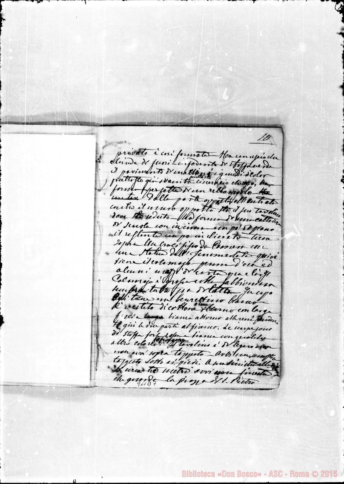 Fotogramma B 7 — Memorie del viaggio A Roma nel 18 febbraio 1875