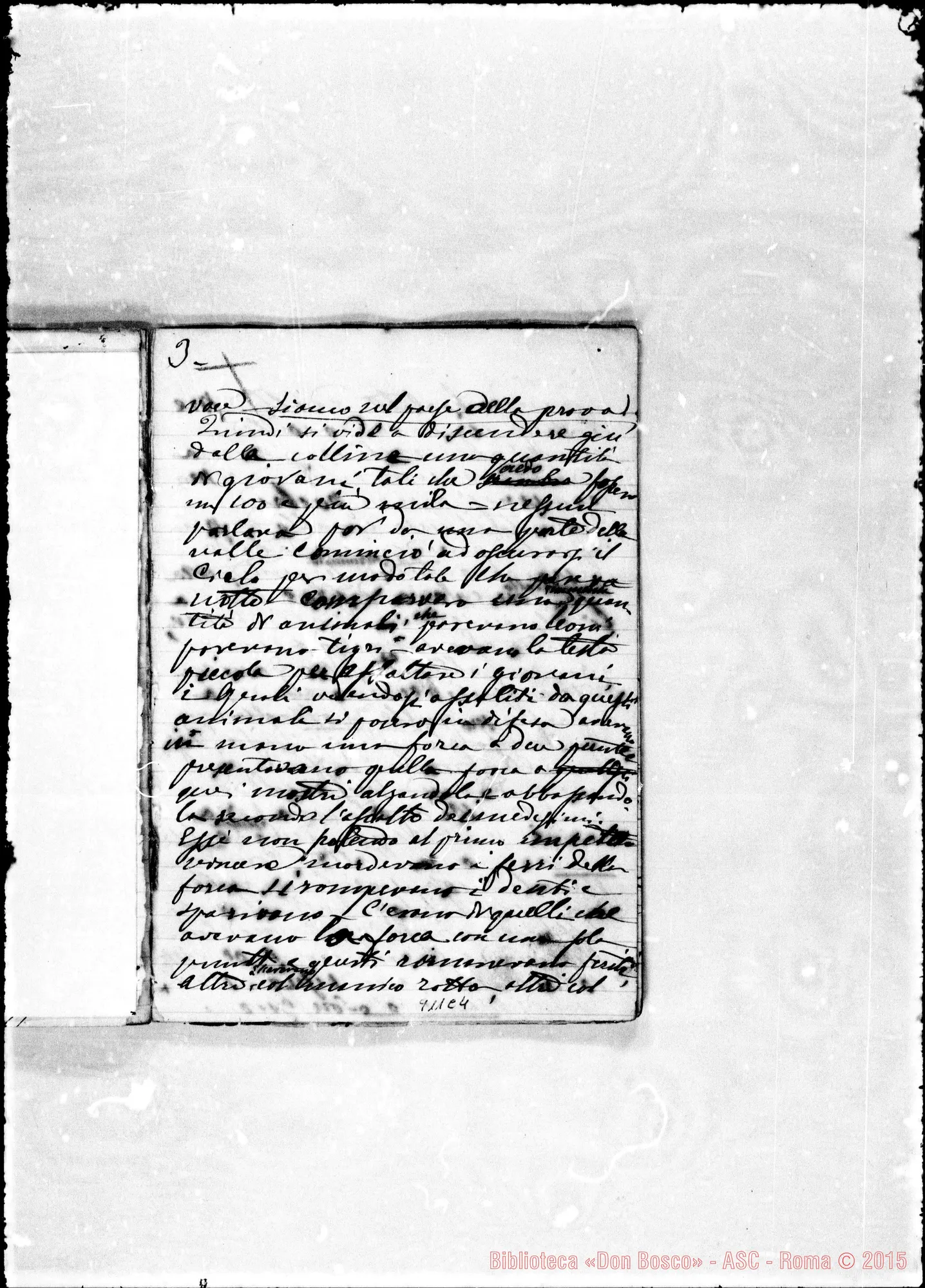 Fotogramma C 4 — Memorie del viaggio A Roma nel 18 febbraio 1875