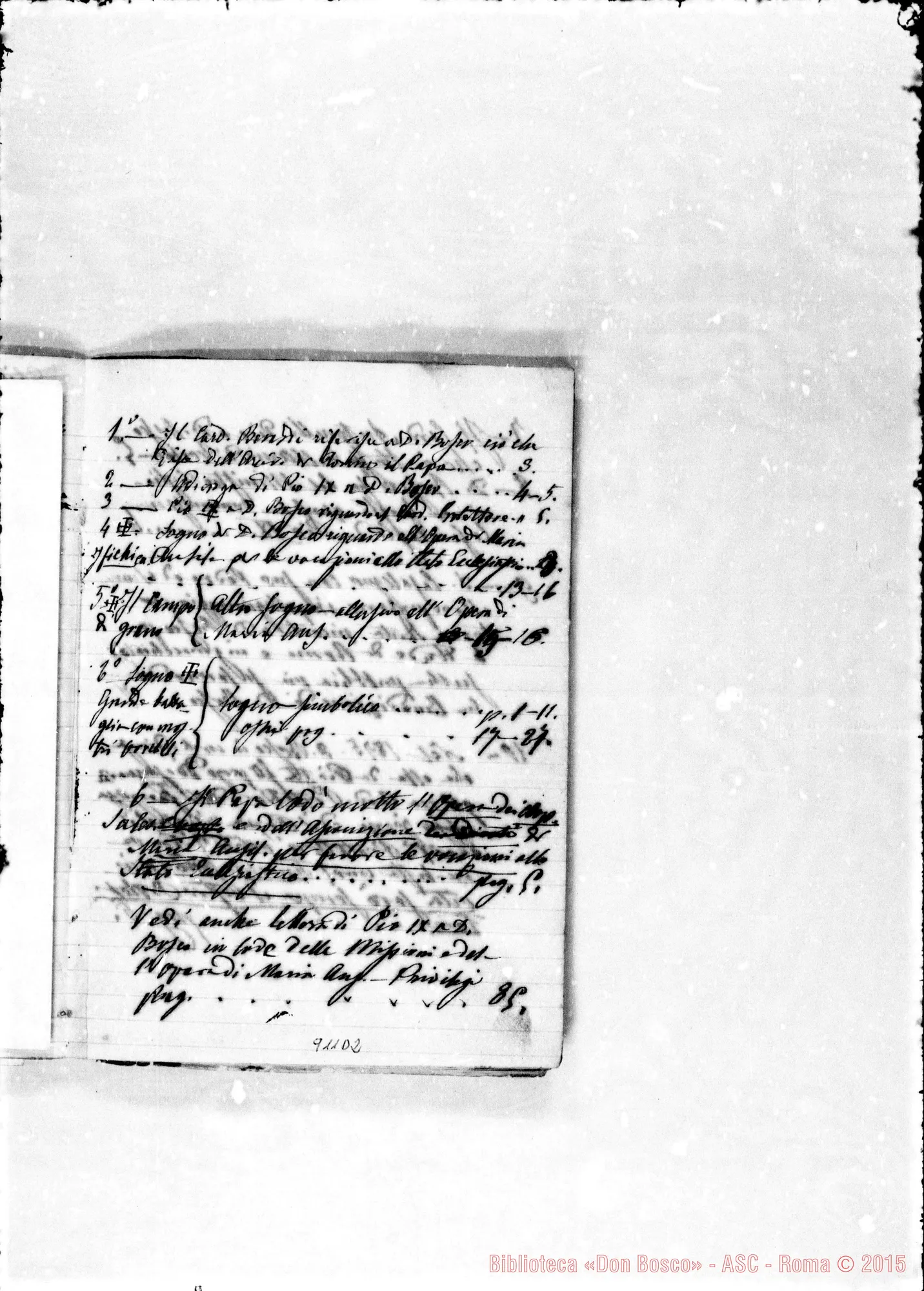 Fotogramma D 2 — Memorie del viaggio A Roma nel 18 febbraio 1875