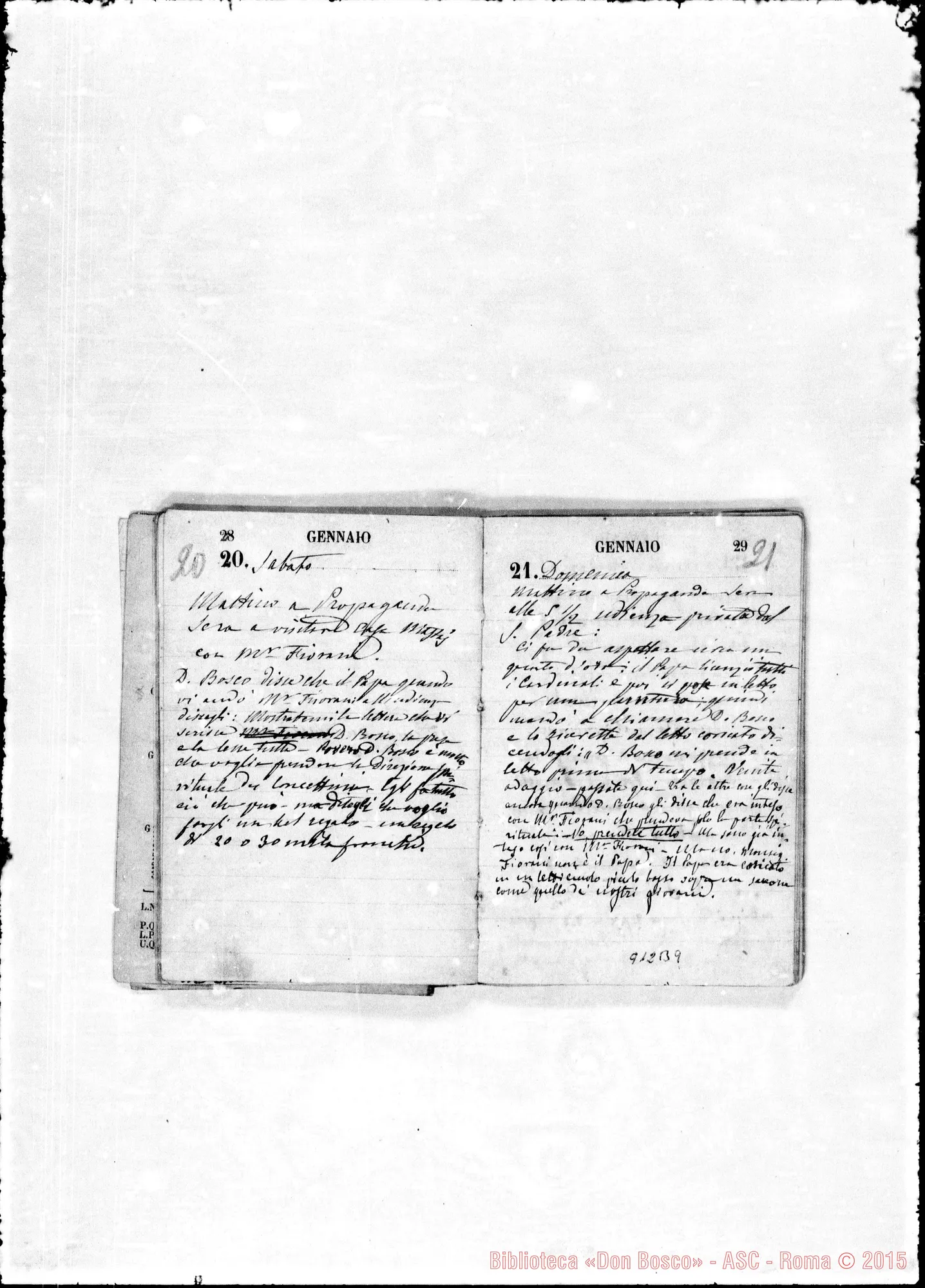 Fotogramma B 9 — Appunti del viaggio A Roma nel 1877