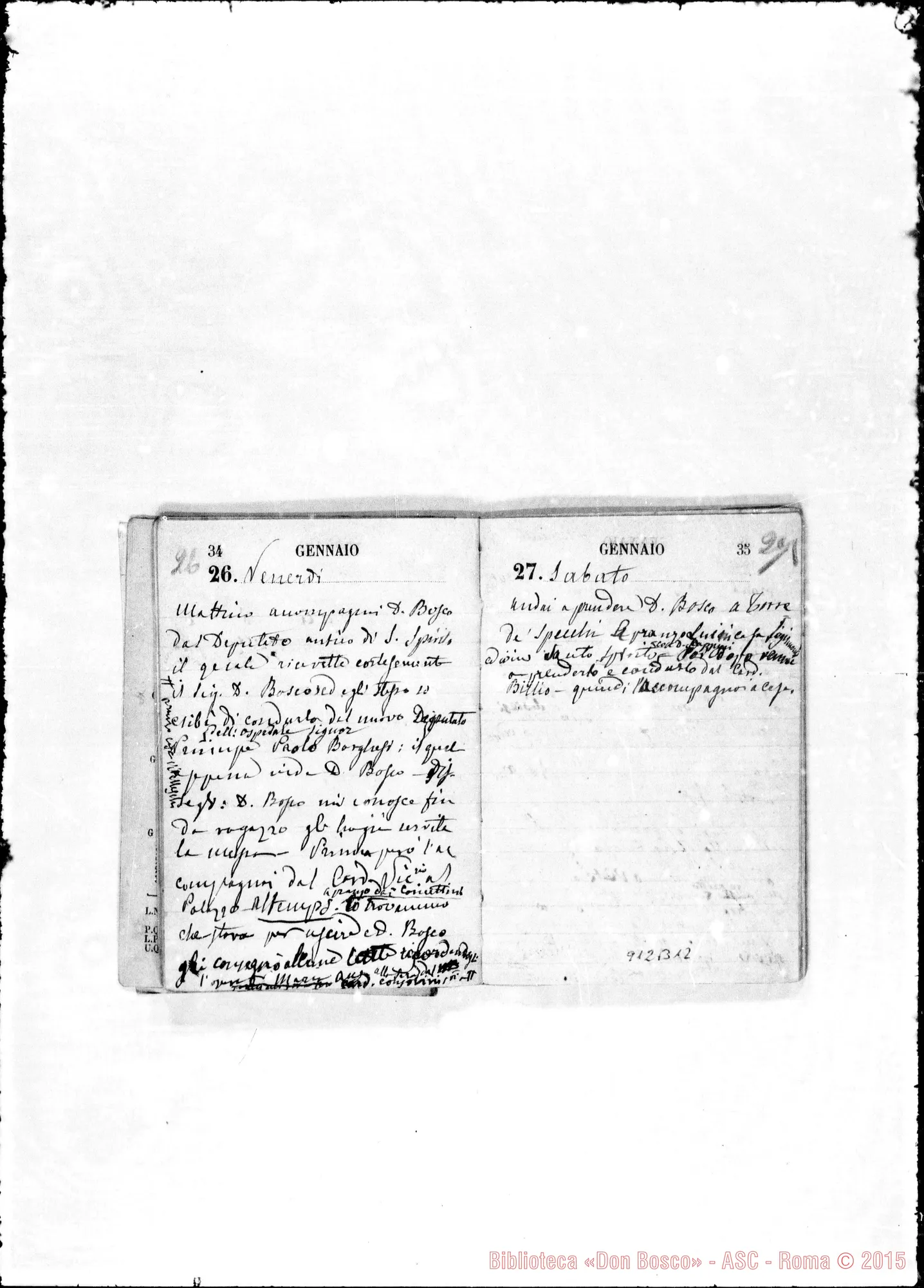 Fotogramma B 12 — Appunti del viaggio A Roma nel 1877