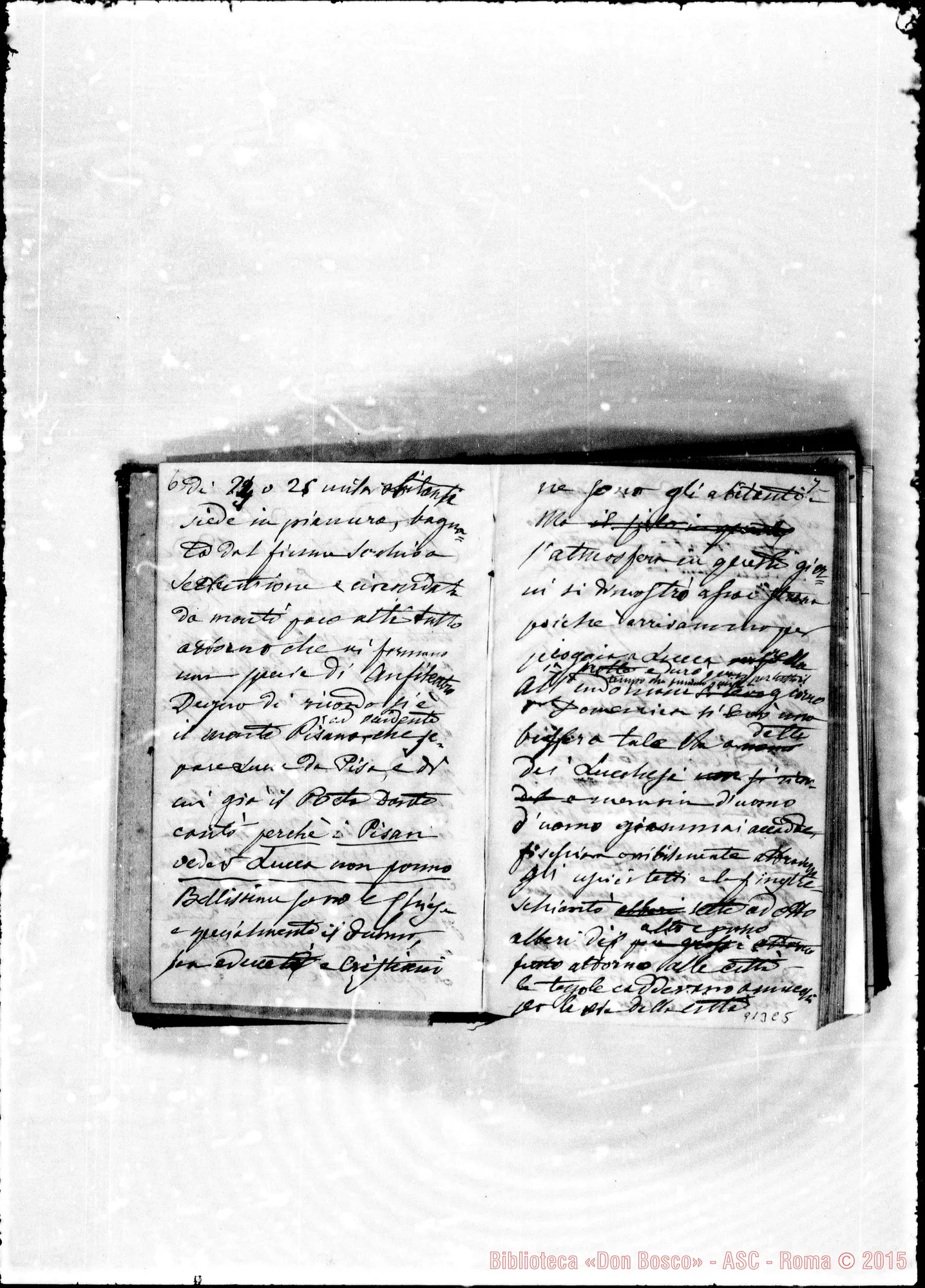 Fotogramma C 5 — Appunti pel viaggio A Roma 1879-80