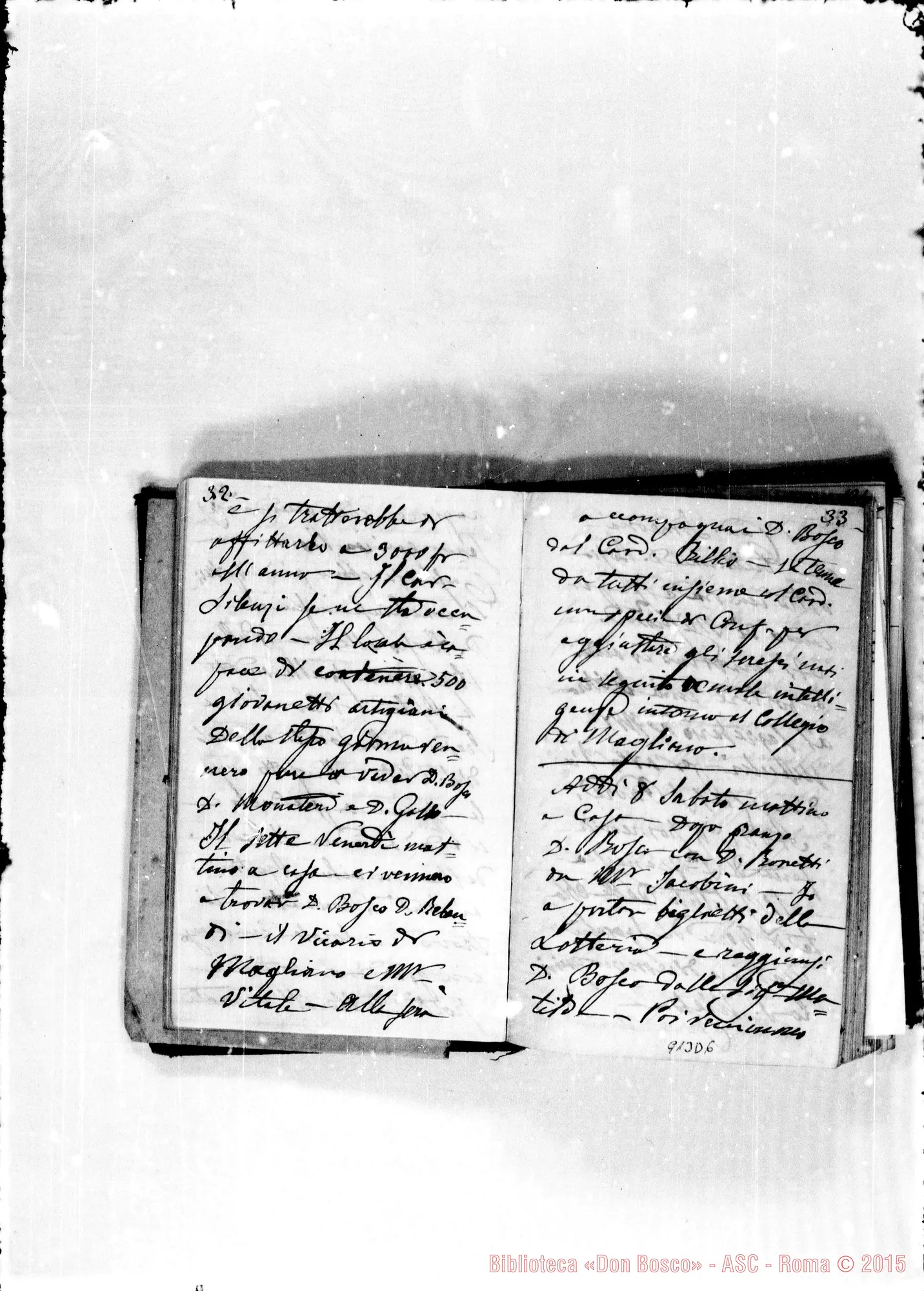 Fotogramma D 6 — Appunti pel viaggio A Roma 1879-80