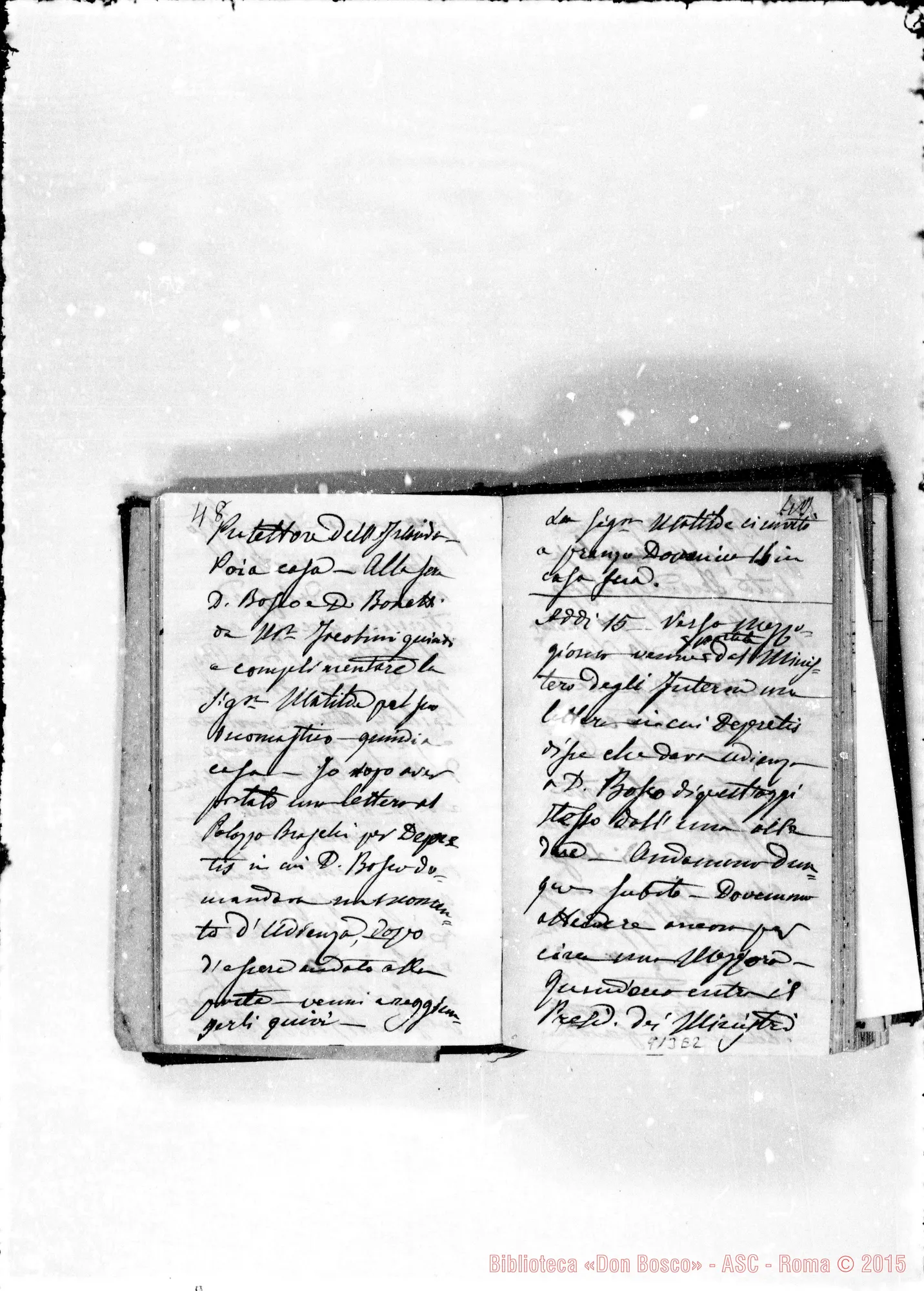 Fotogramma E 2 — Appunti pel viaggio A Roma 1879-80